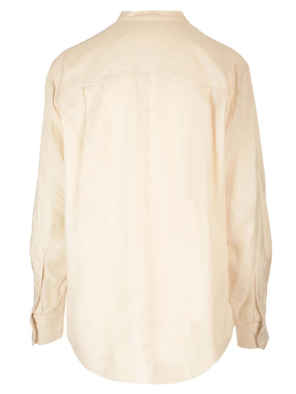 Shop Marant Etoile Britten Embroidered Shirt In Ecrù