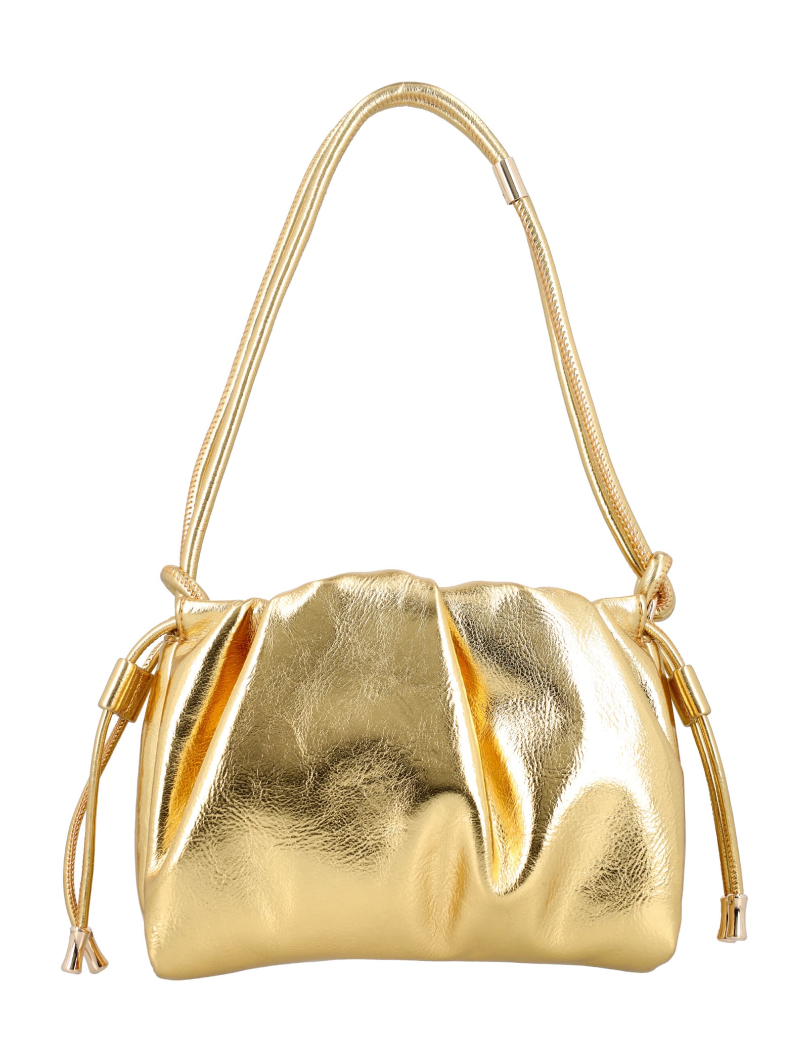 Shop Apc Ninon Shoulder Mini Bag In Gold
