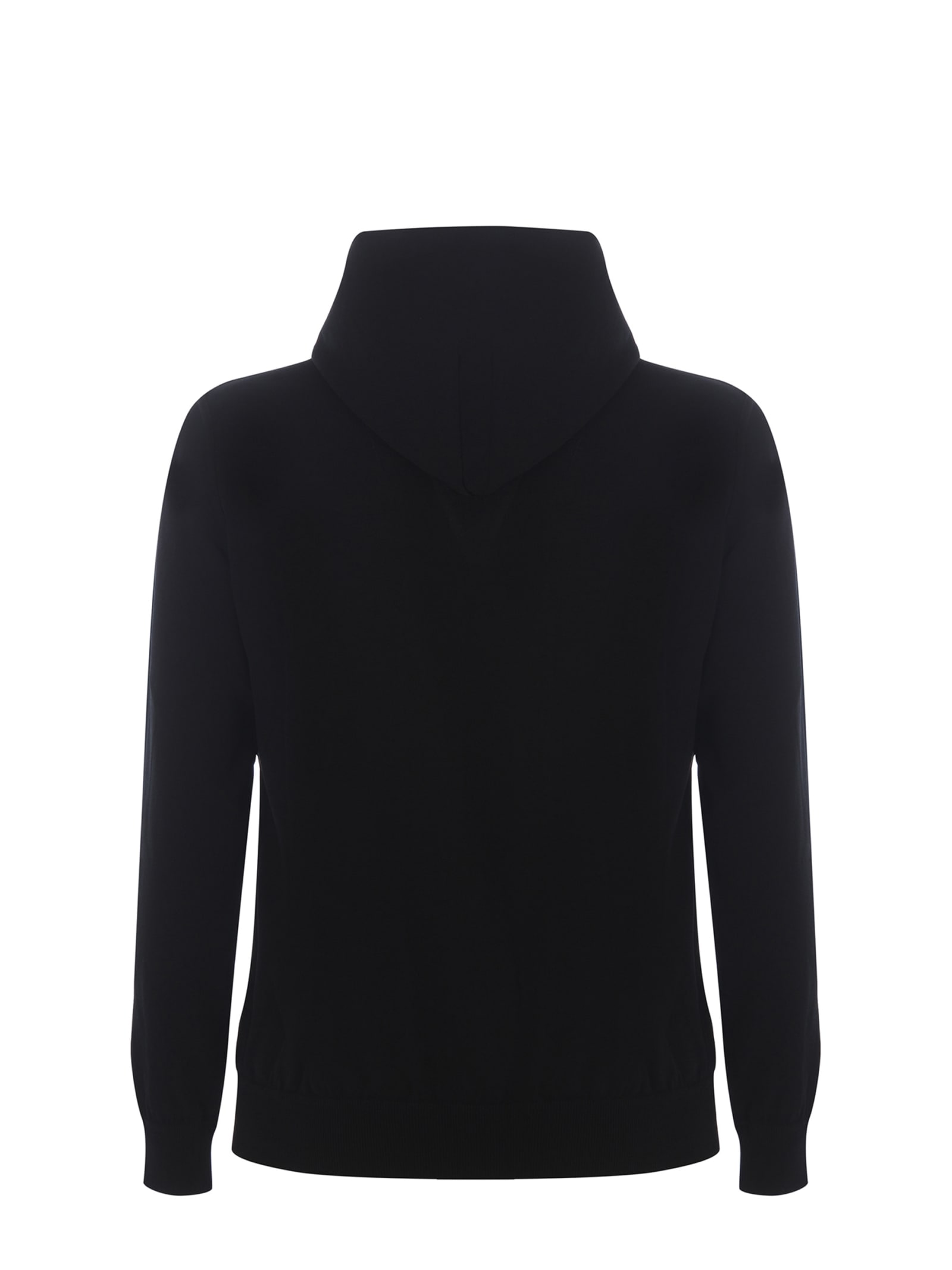 Shop Filippo De Laurentiis Sweatshirt Filippo De Laurentis Made Of Cotton Thread In Black