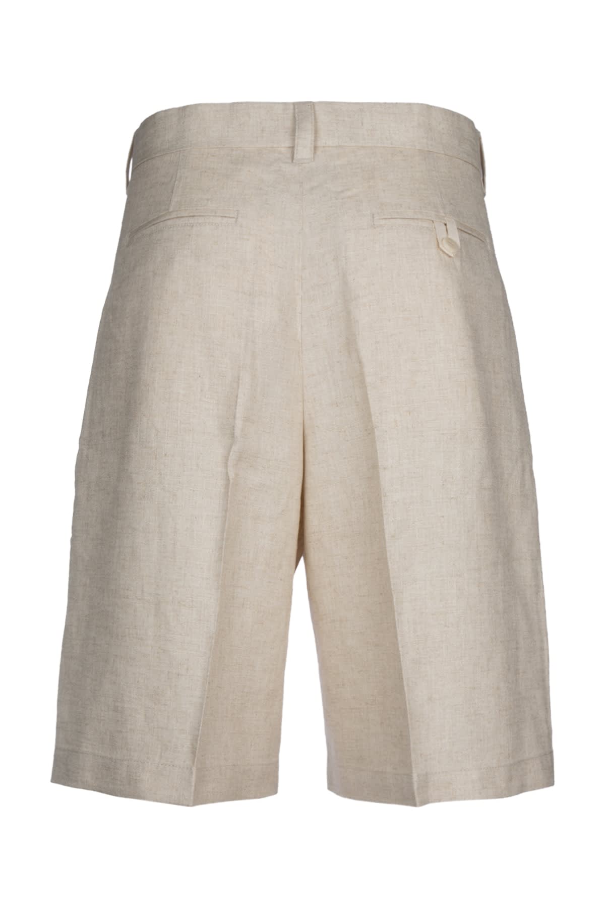 Shop Jacquemus Le Short Melo In Lightbeige