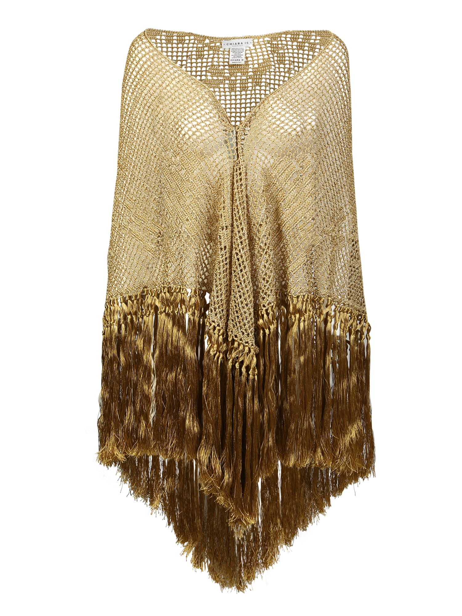 Chiara Is Gold Knitted Shawl
