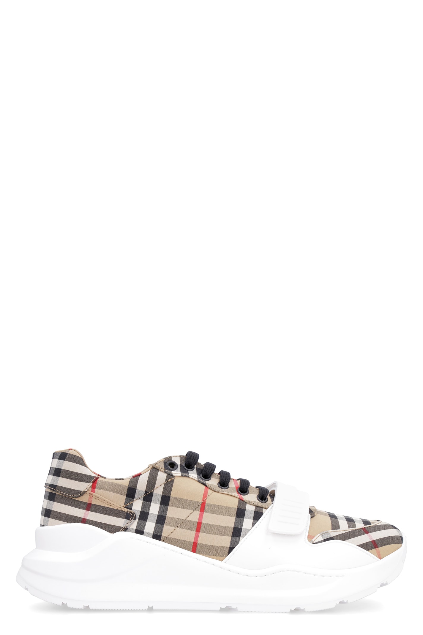 Burberry Vintage Check Printed Canvas Sneakers