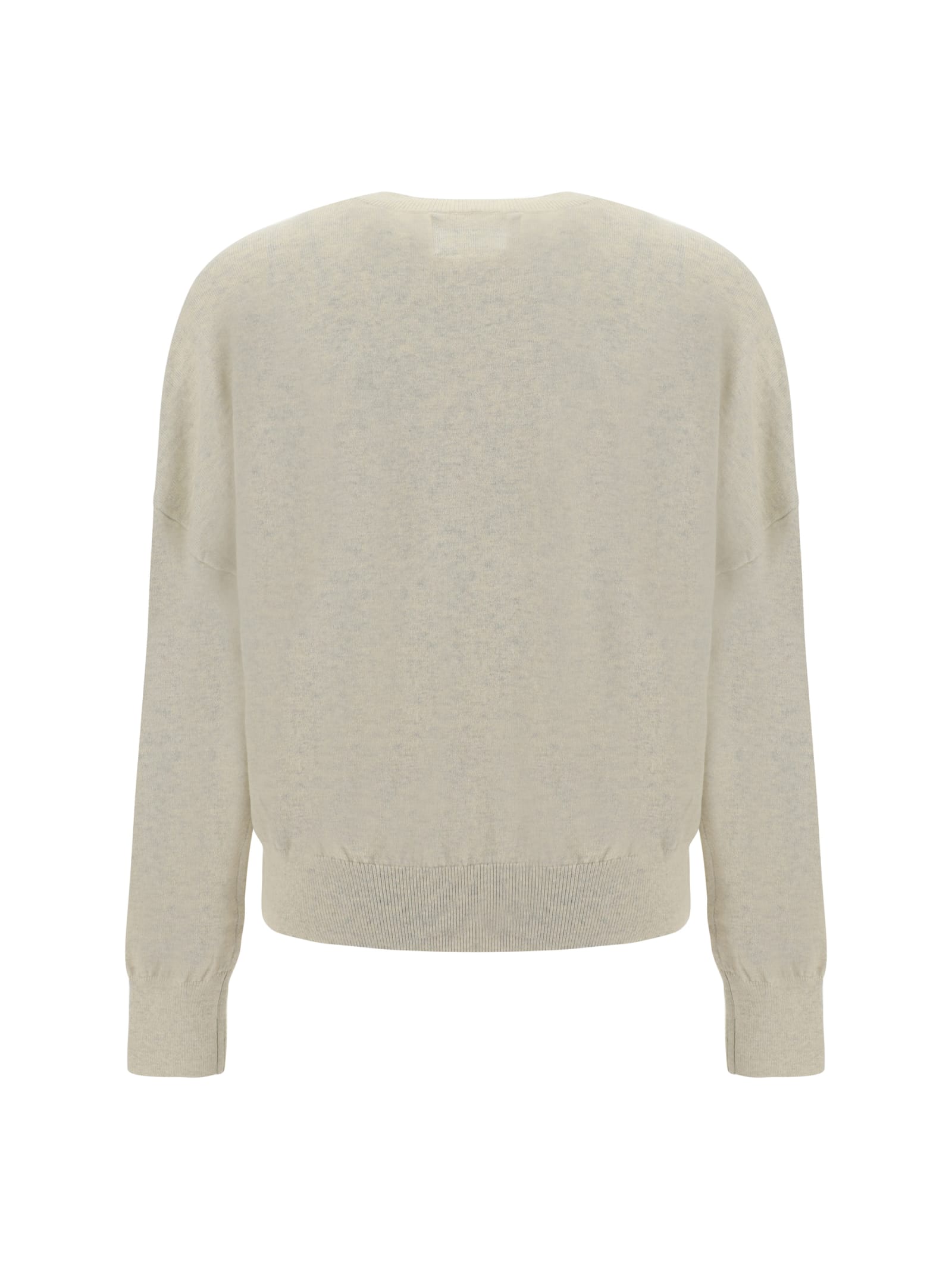 Shop Marant Etoile Marisans Sweater In Light Grey