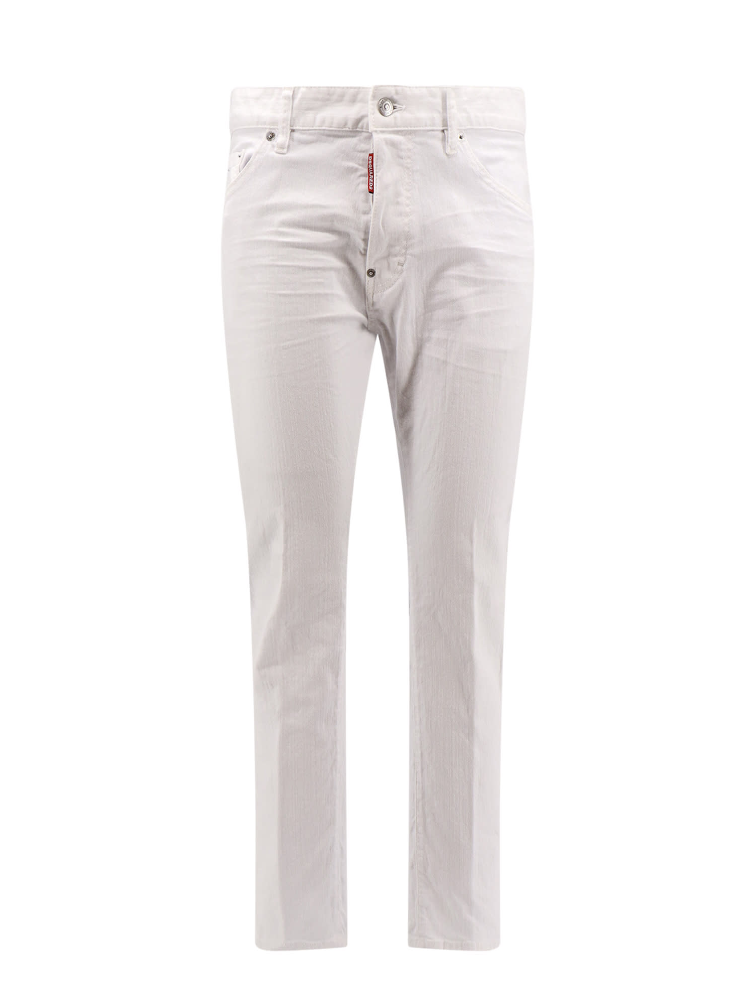 Shop Dsquared2 Cool Guy Jean Trouser In White