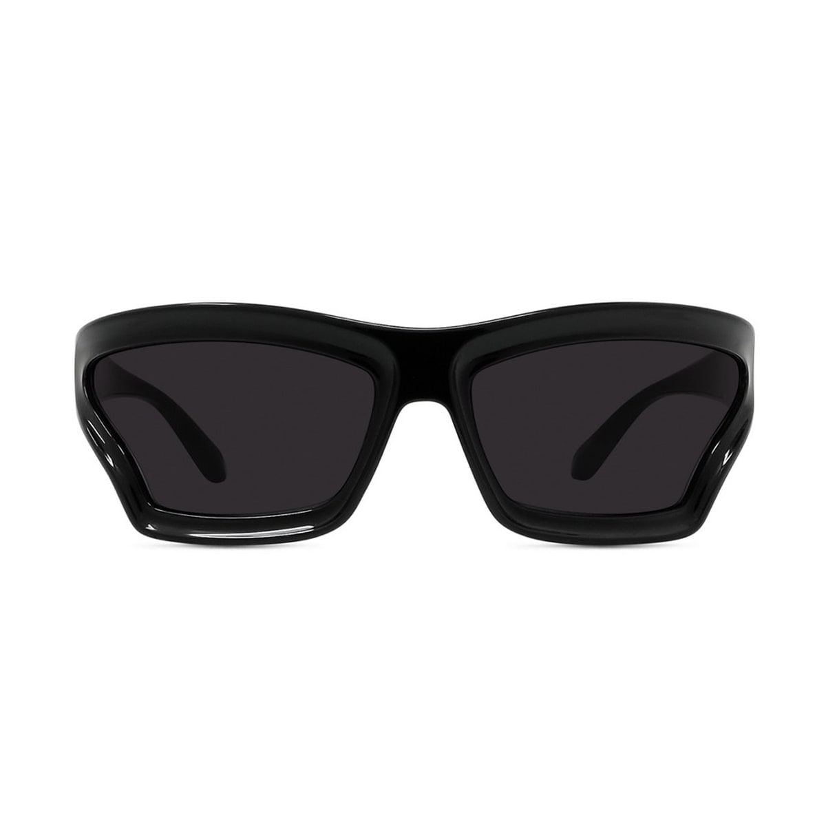 Shop Loewe Lw40143u Paulas Ibiza 01a Black Sunglasses In Nero