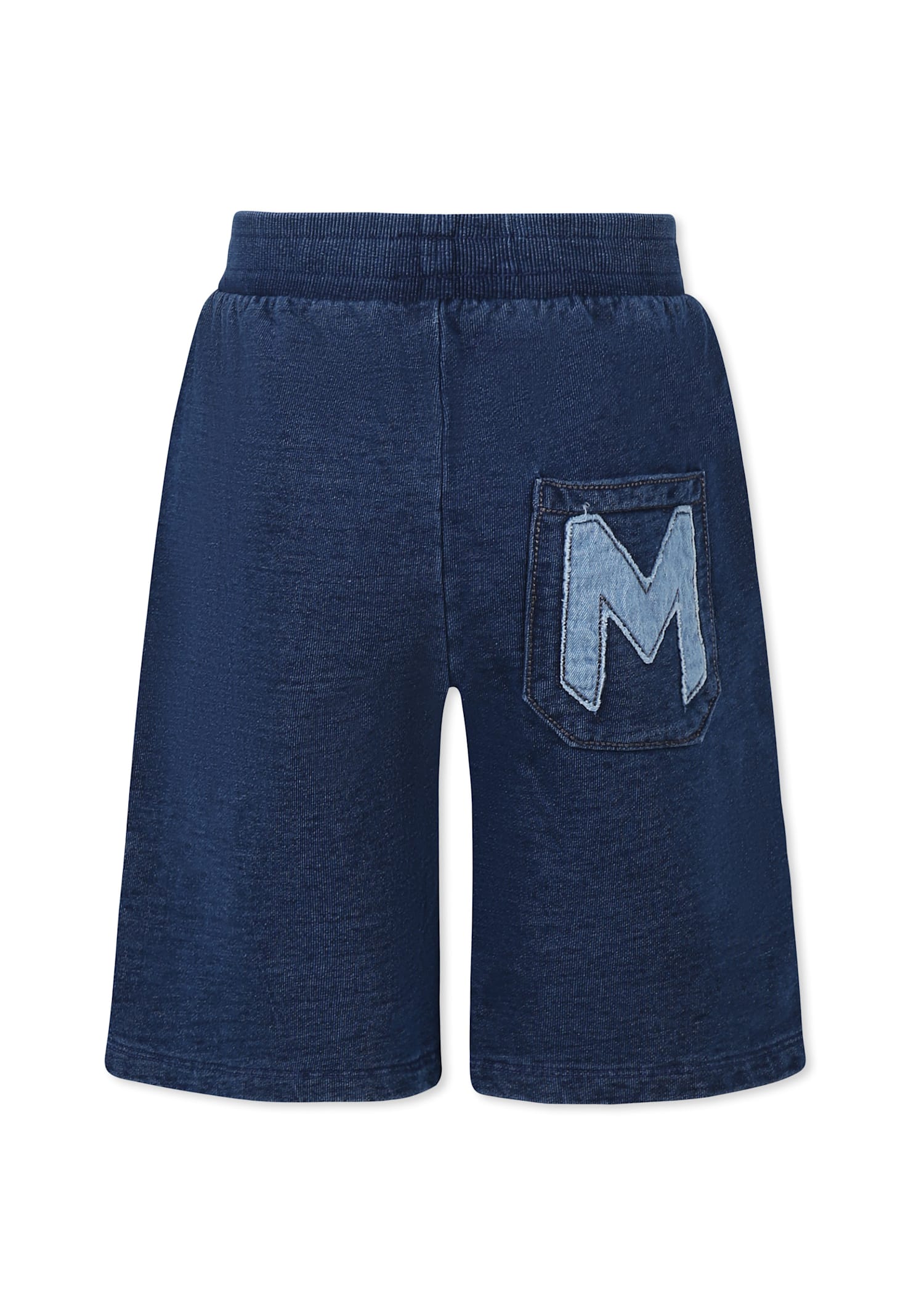 Marc Jacobs Blue Shorts For Boy With Logo In Blue