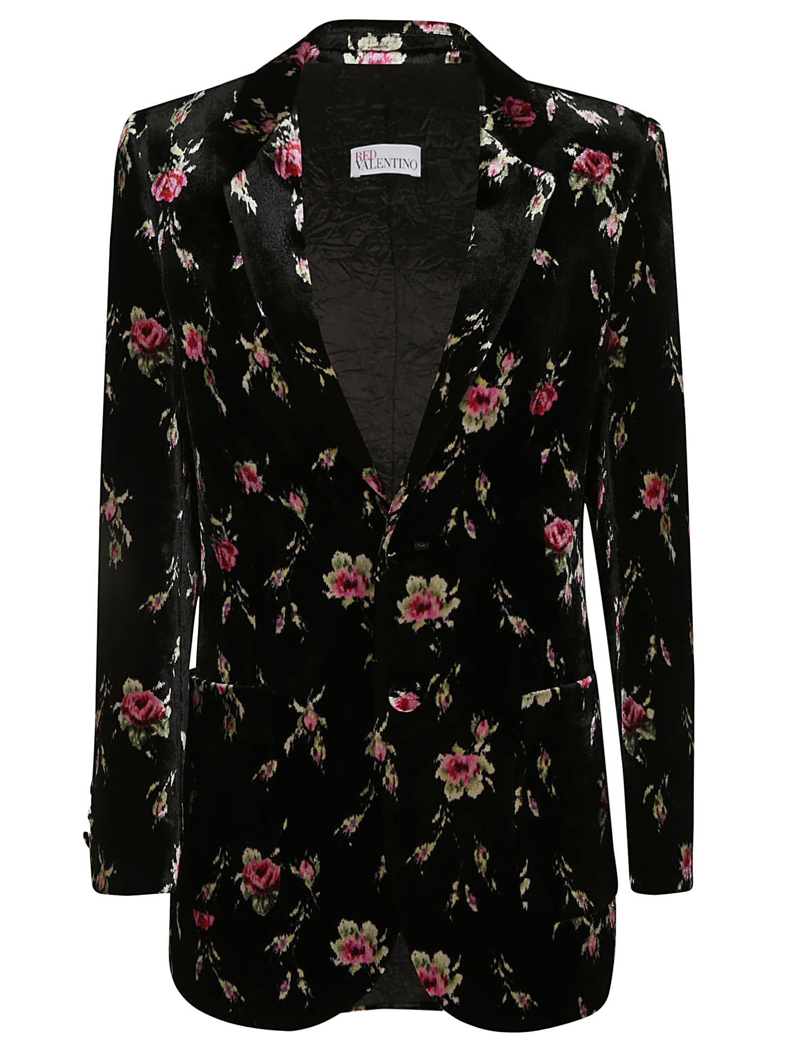 RED Valentino All-over Floral Print Blazer