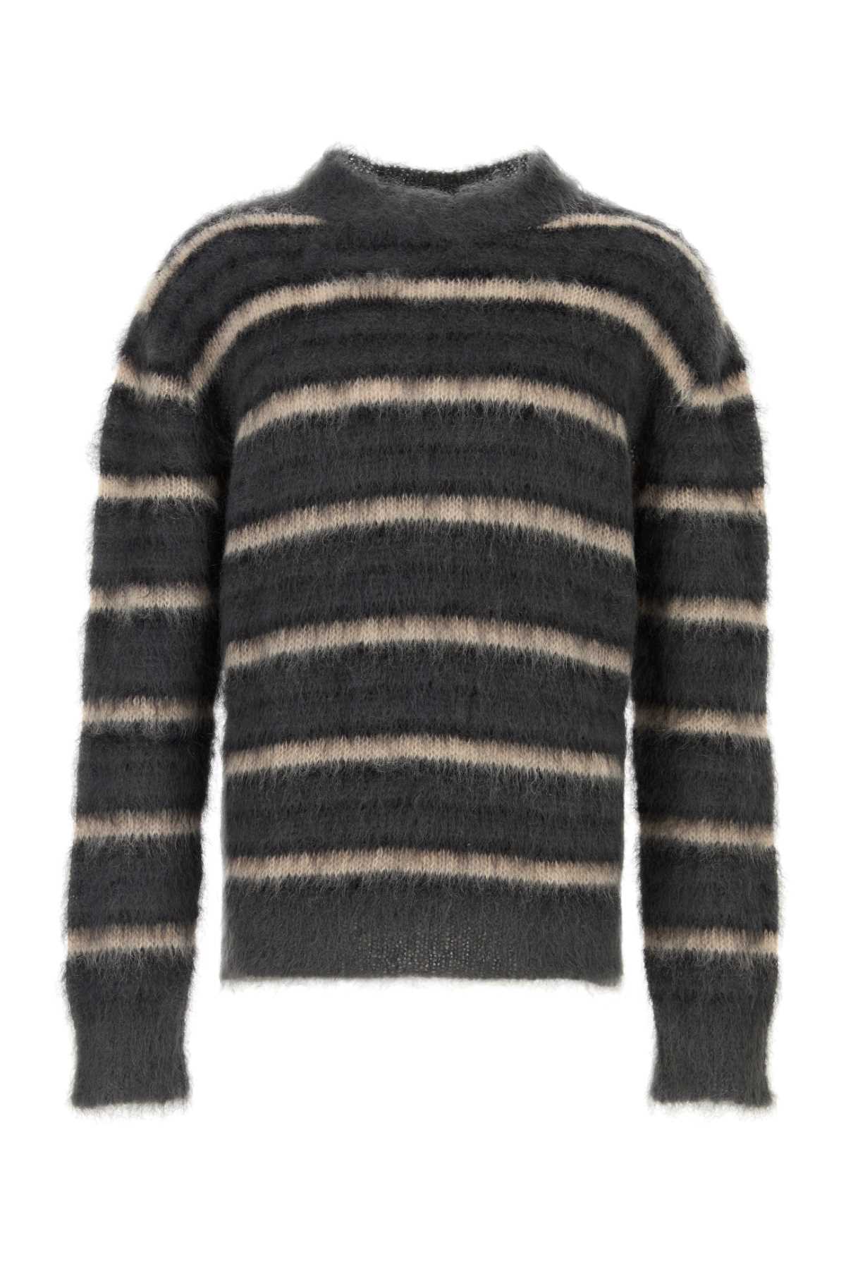 Embroidered Mohair Blend Sweater