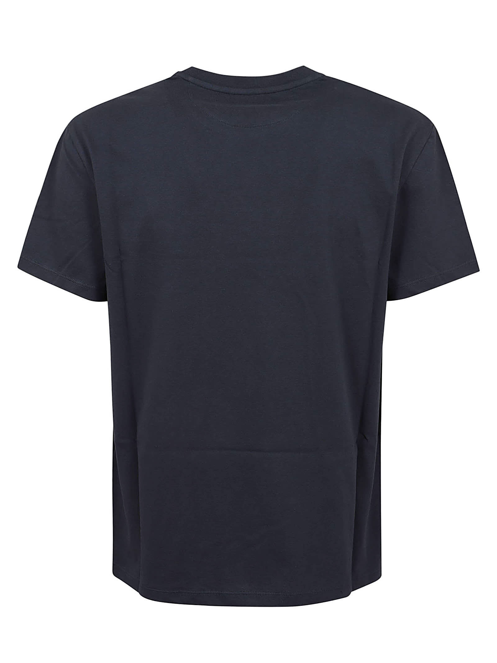 Shop Valentino T-shirt Jersey Print Vltn In Blue