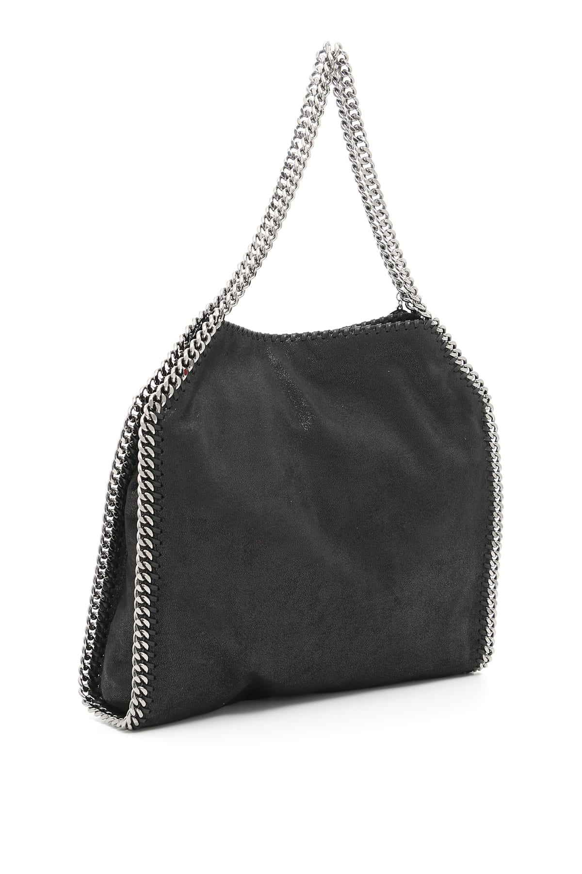 Shop Stella Mccartney Small Falabella Tote Bag In Black