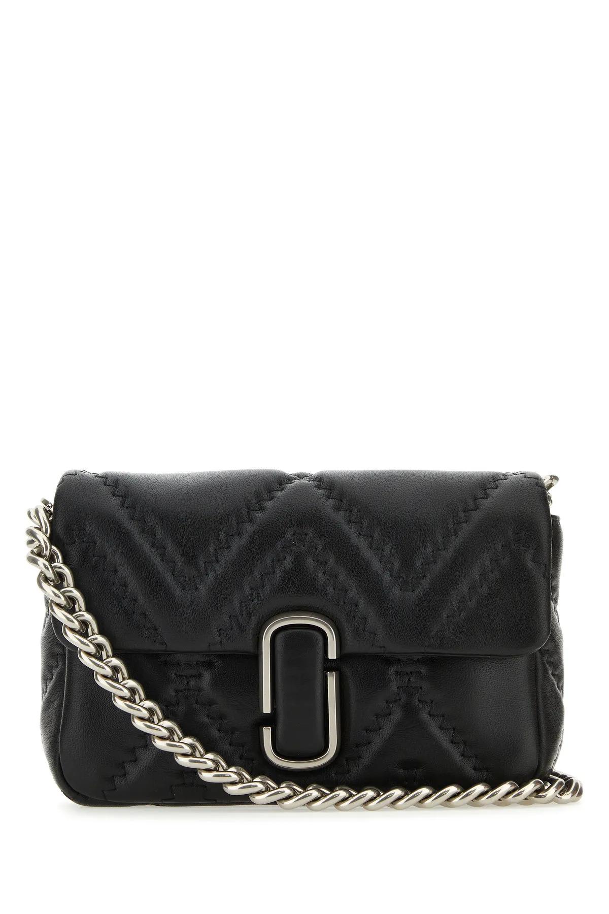 Marc Jacobs Black Leather J Marc Shoulder Bag