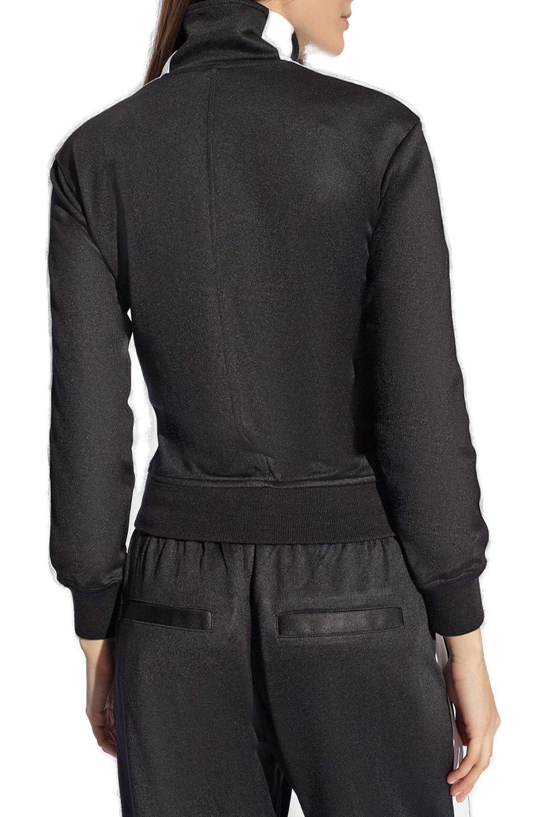 Shop Isabel Marant High-neck Track Jacket In Black
