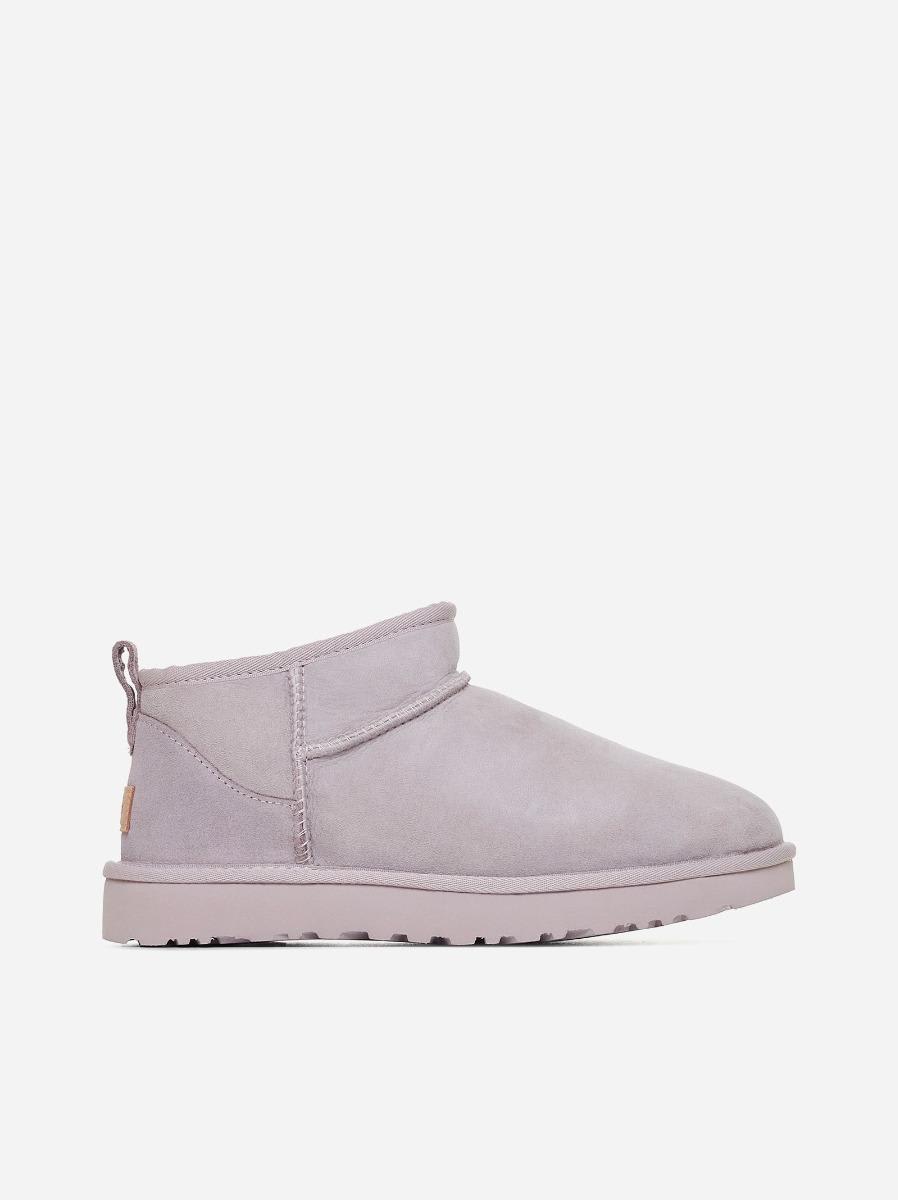 Classic Ultra Mini Suede Ankle Boots