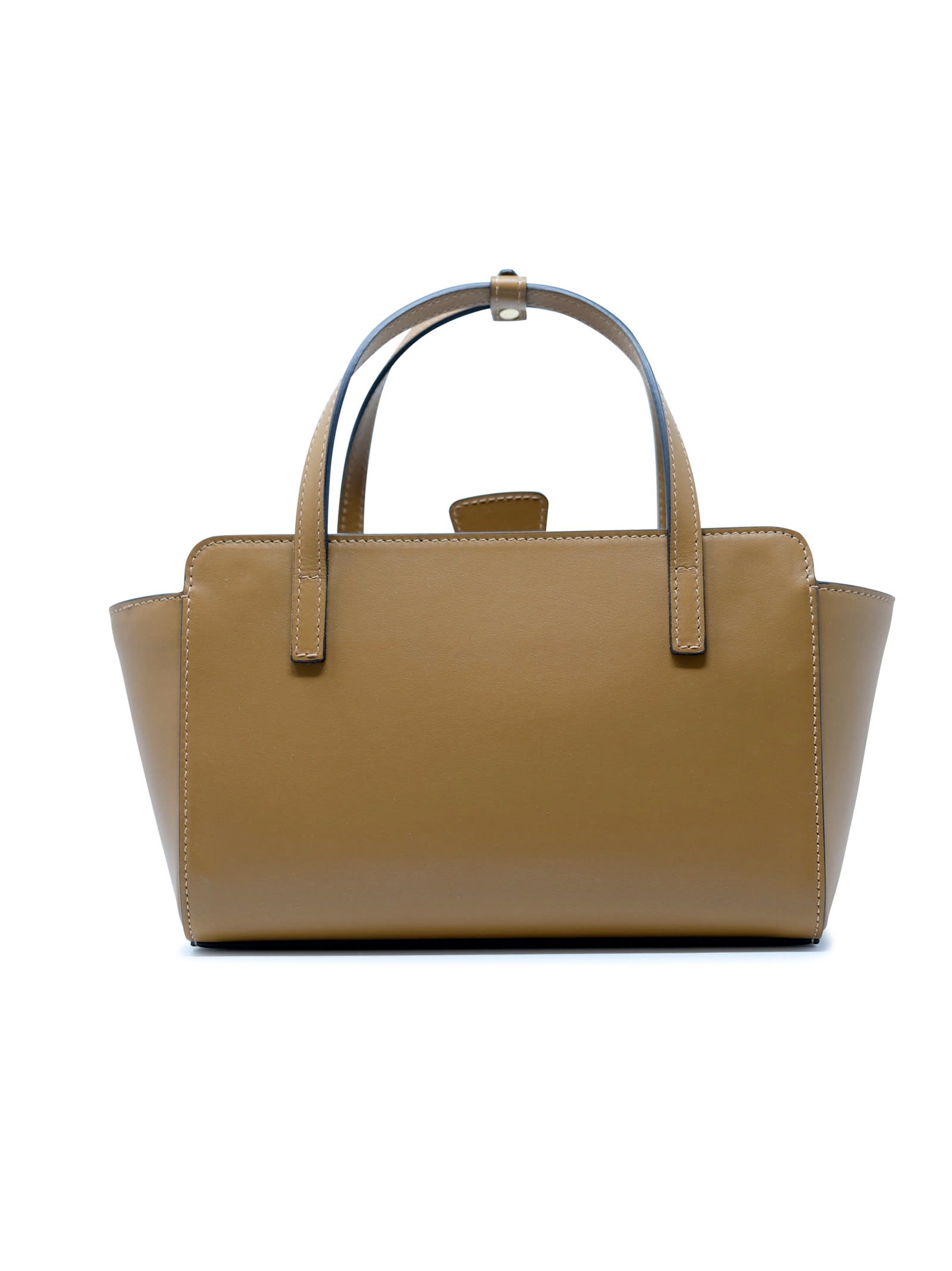 Hidesins Fl13tr23404 Flap S Caramel Leather Handbag In Brown