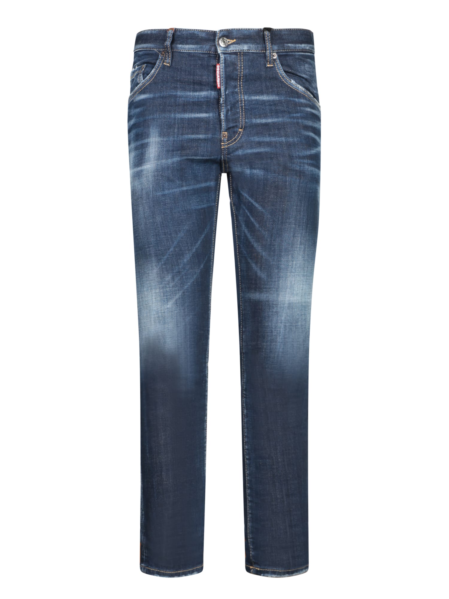 Shop Dsquared2 Slim Skater Blue Jeans