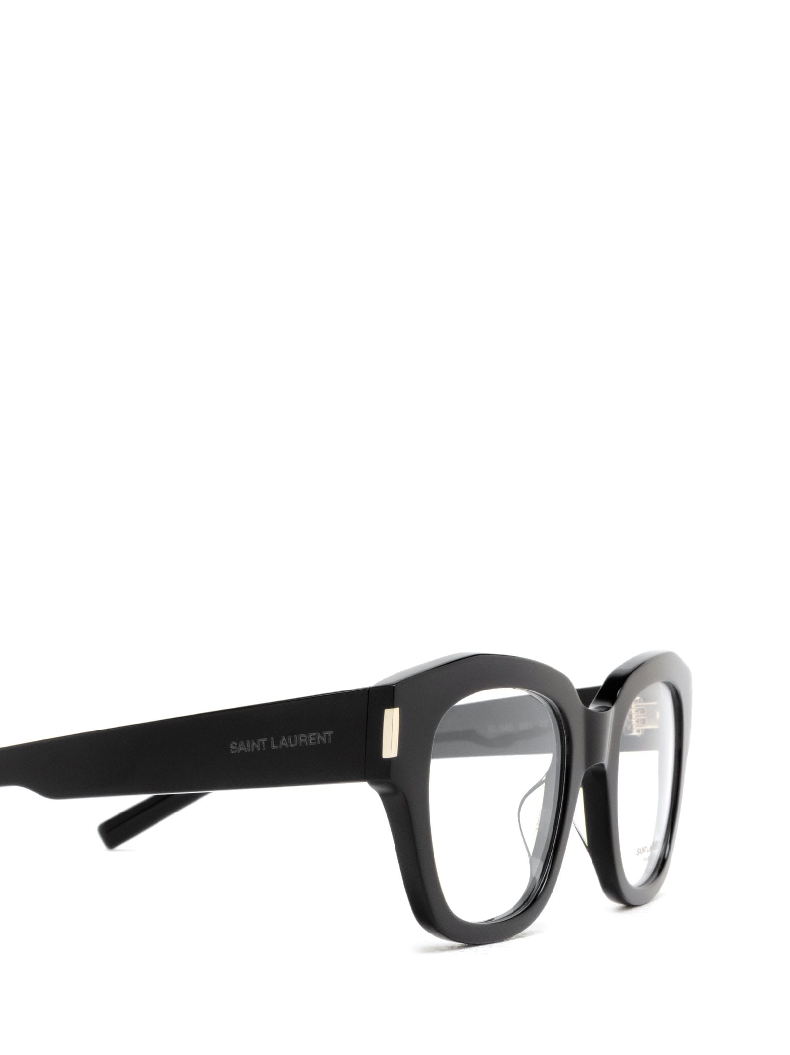 Shop Saint Laurent Sl 640 Black Glasses