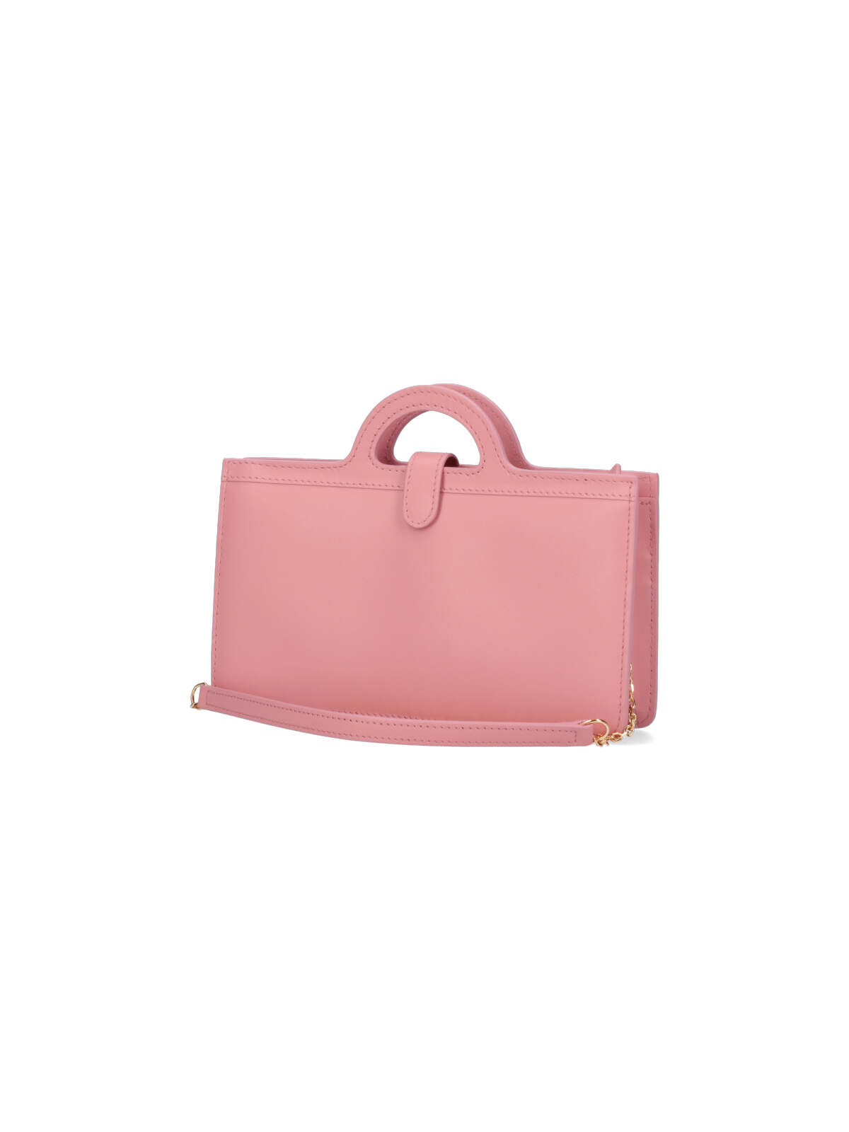 Shop Marni Crossbody Wallet In Pink