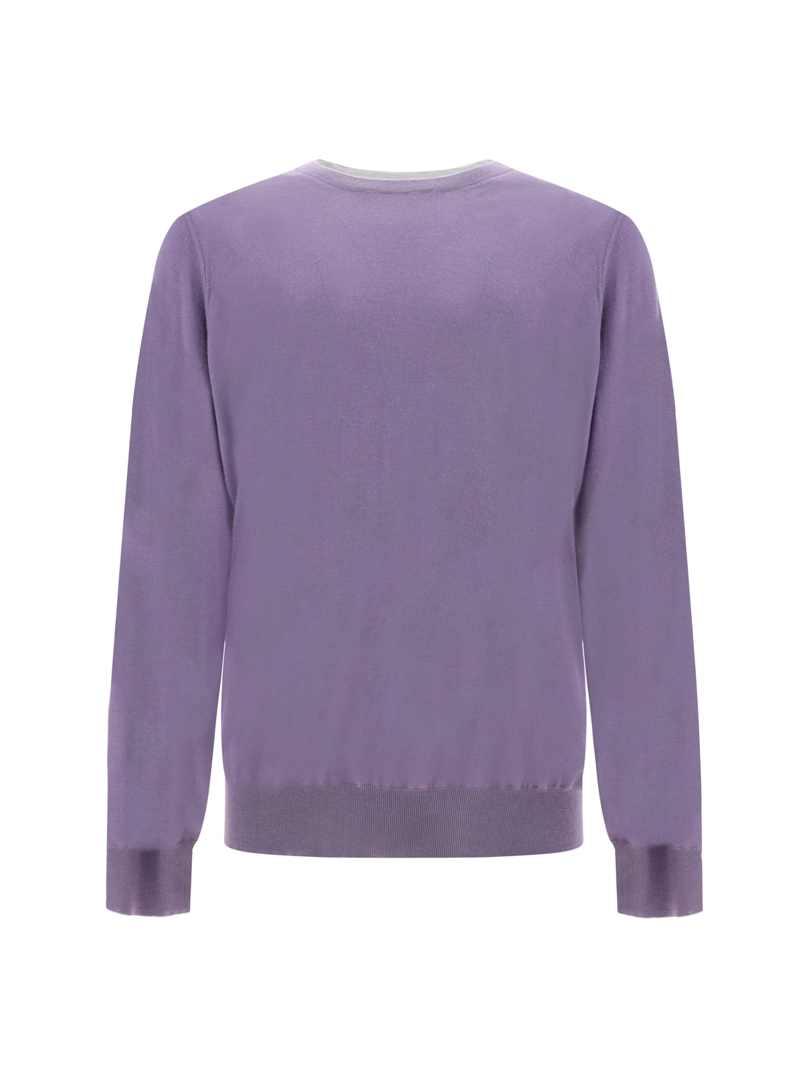 Shop Brunello Cucinelli Sweater In Iris