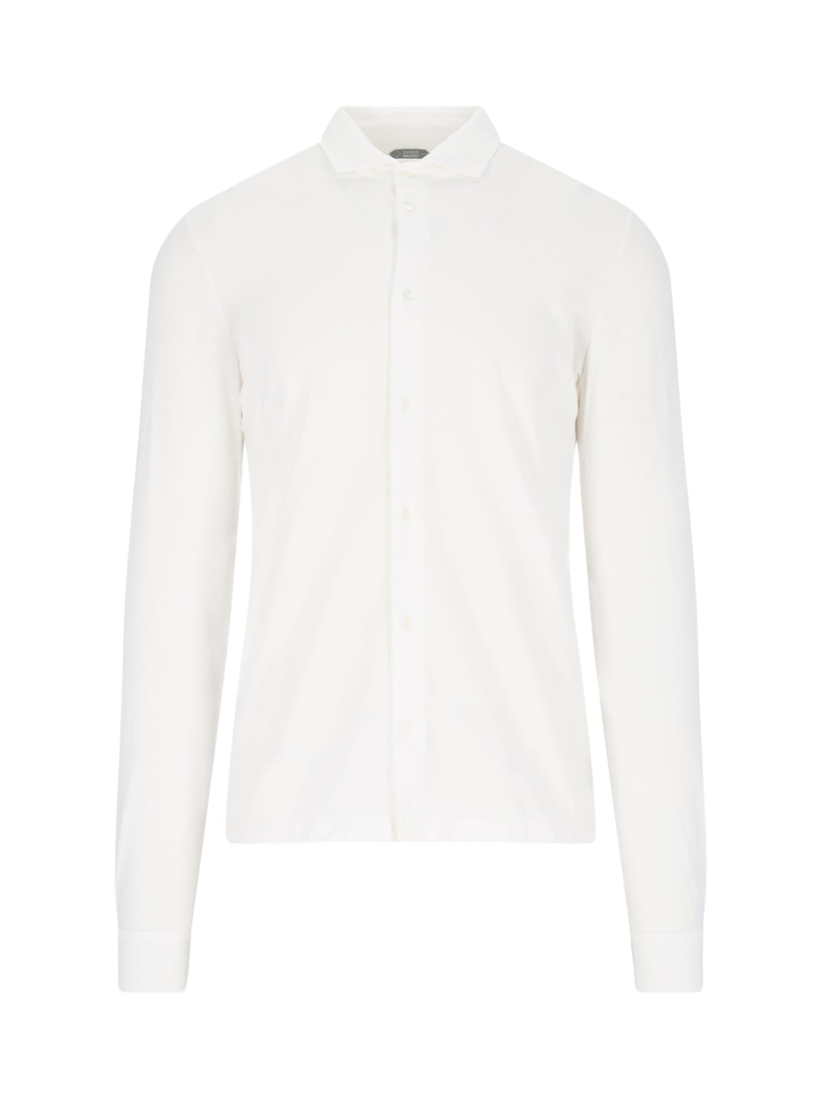 Shop Zanone Slim Shirt In White