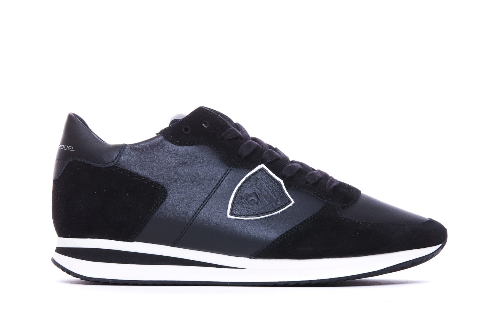 Shop Philippe Model Trpx Sneakers In Black