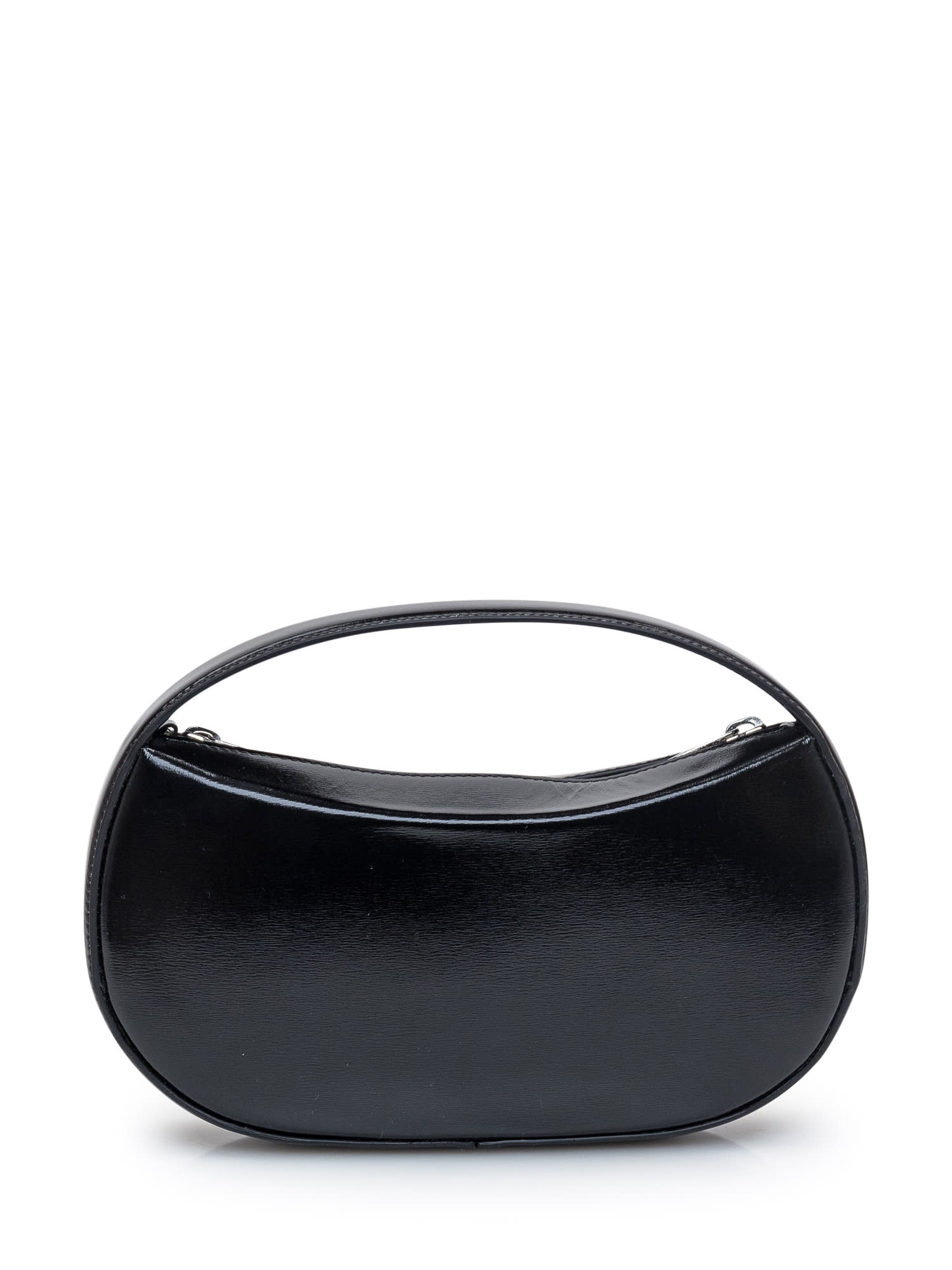 Shop Coperni Small Sound Swipe Bag In Black