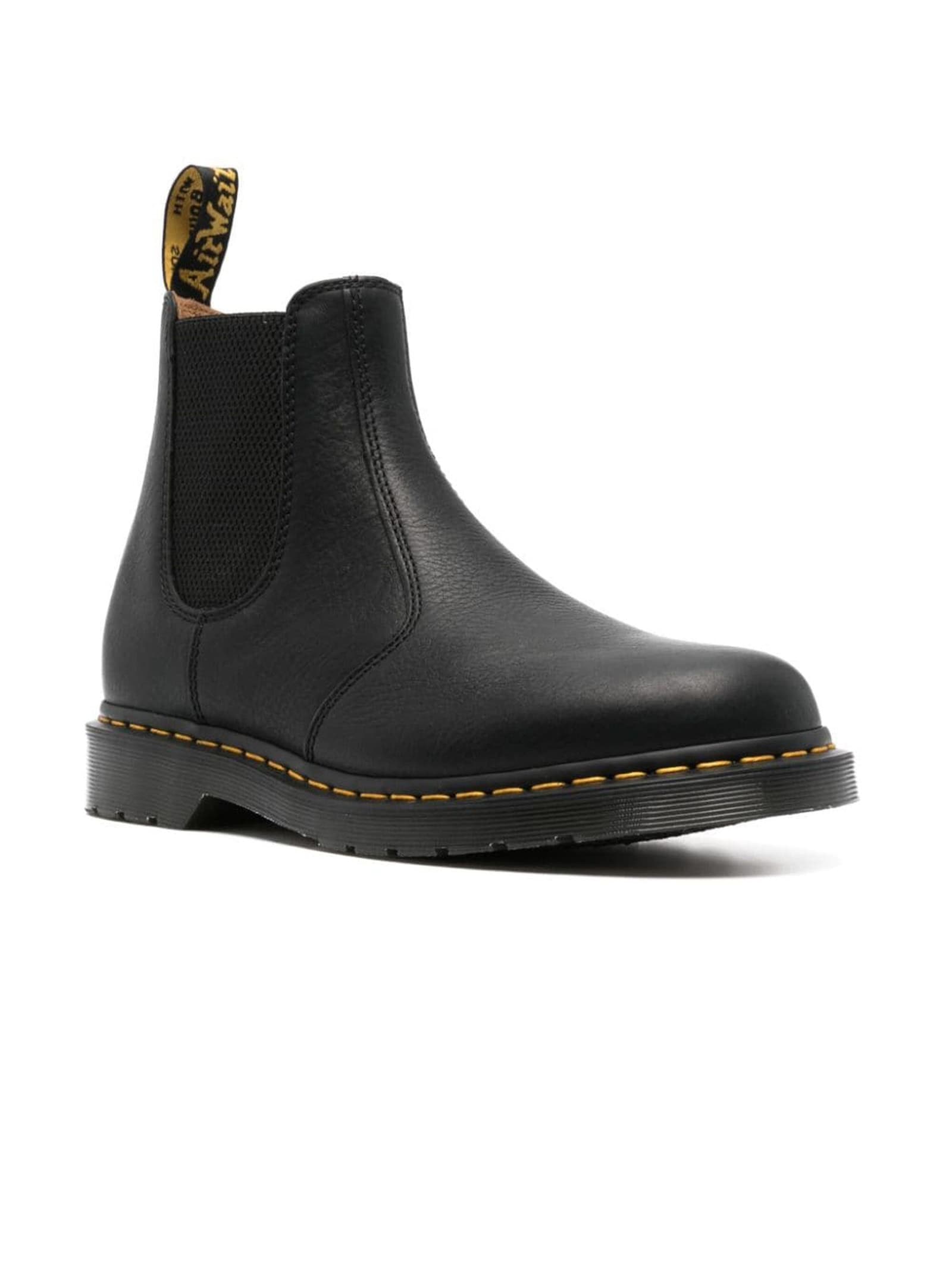 Shop Dr. Martens' 2976 Chelsea Leather Ankle Boots In Black