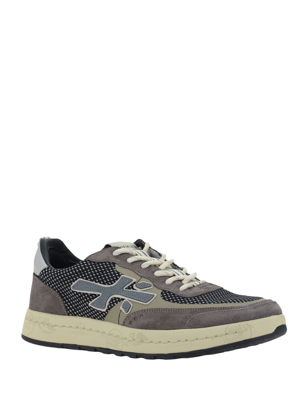 Shop Premiata Nous 6850 Sneakers In Grey