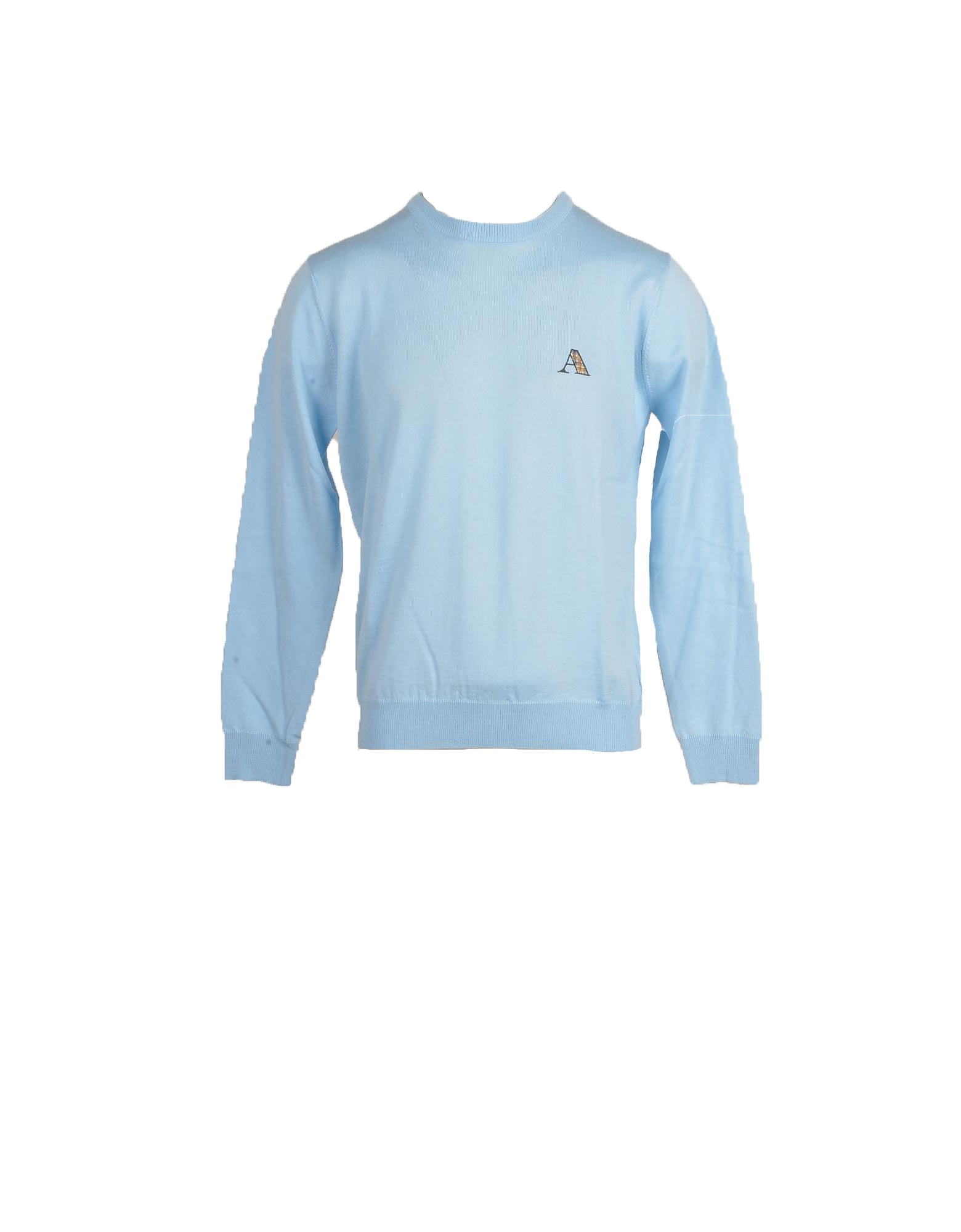 Aquascutum Mens Sky Blue Sweater
