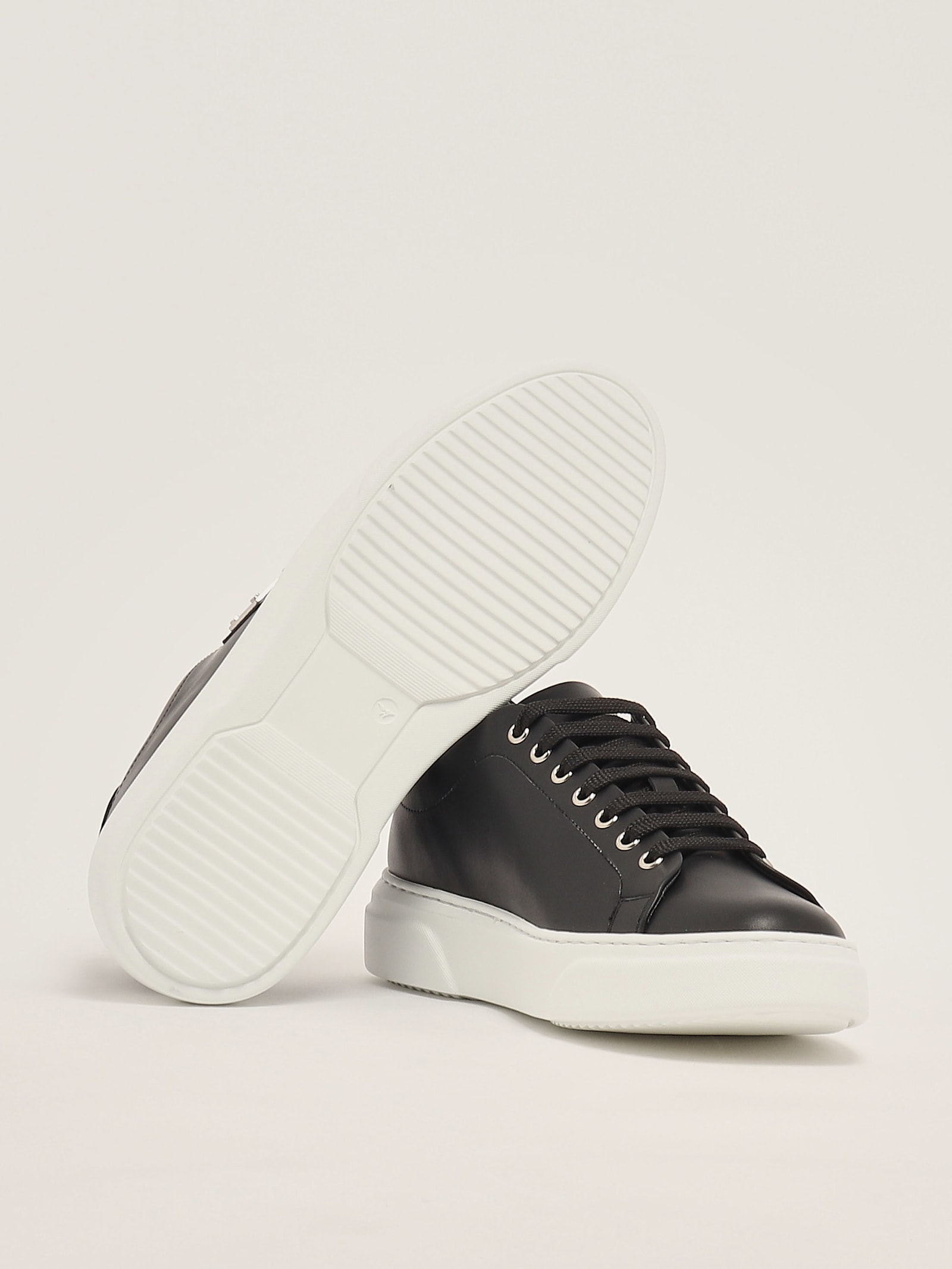 Philipp Plein Lo-top Iconic Plein Sneaker In Black