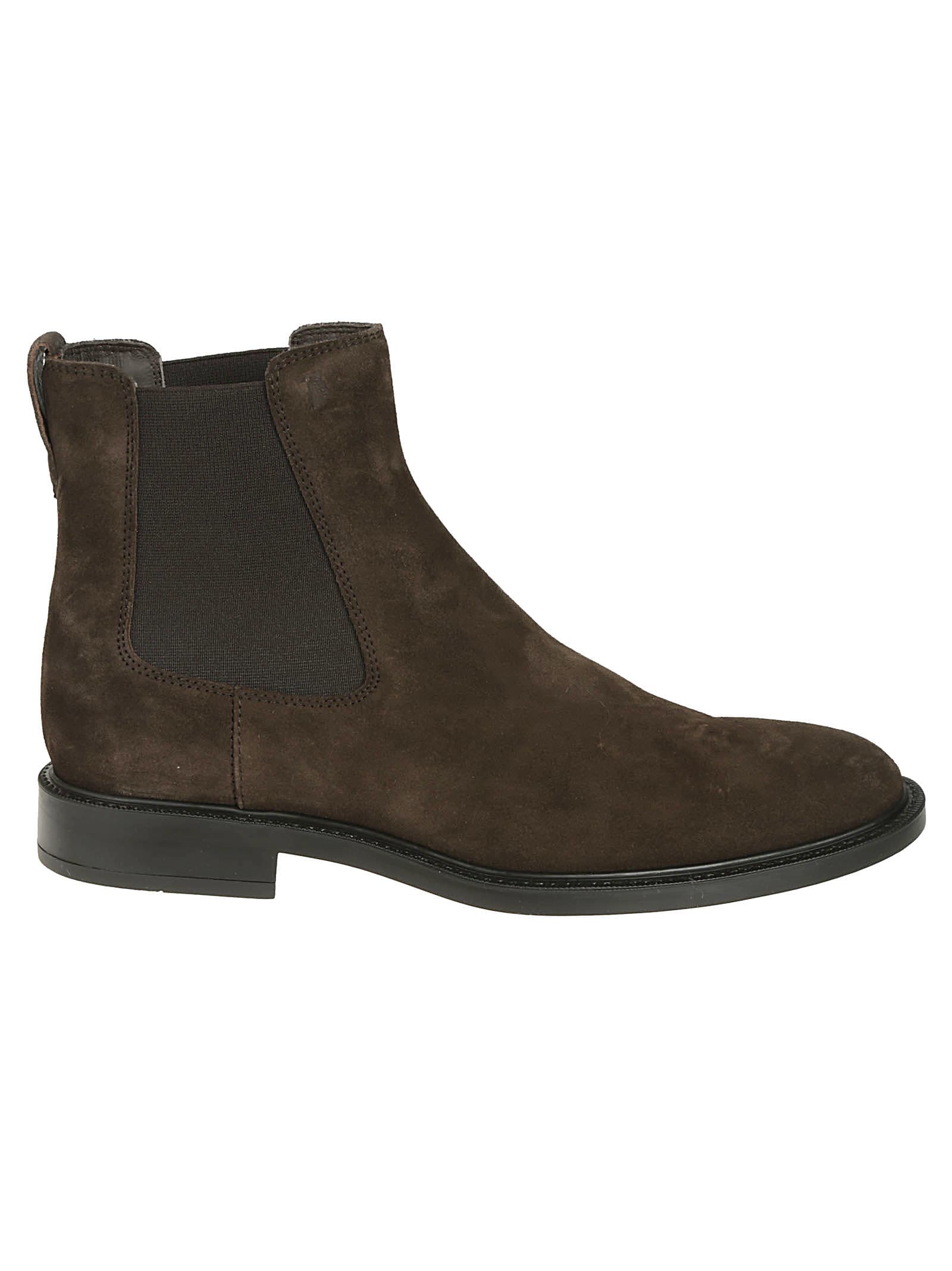 Tods Embossed Ankle Boots