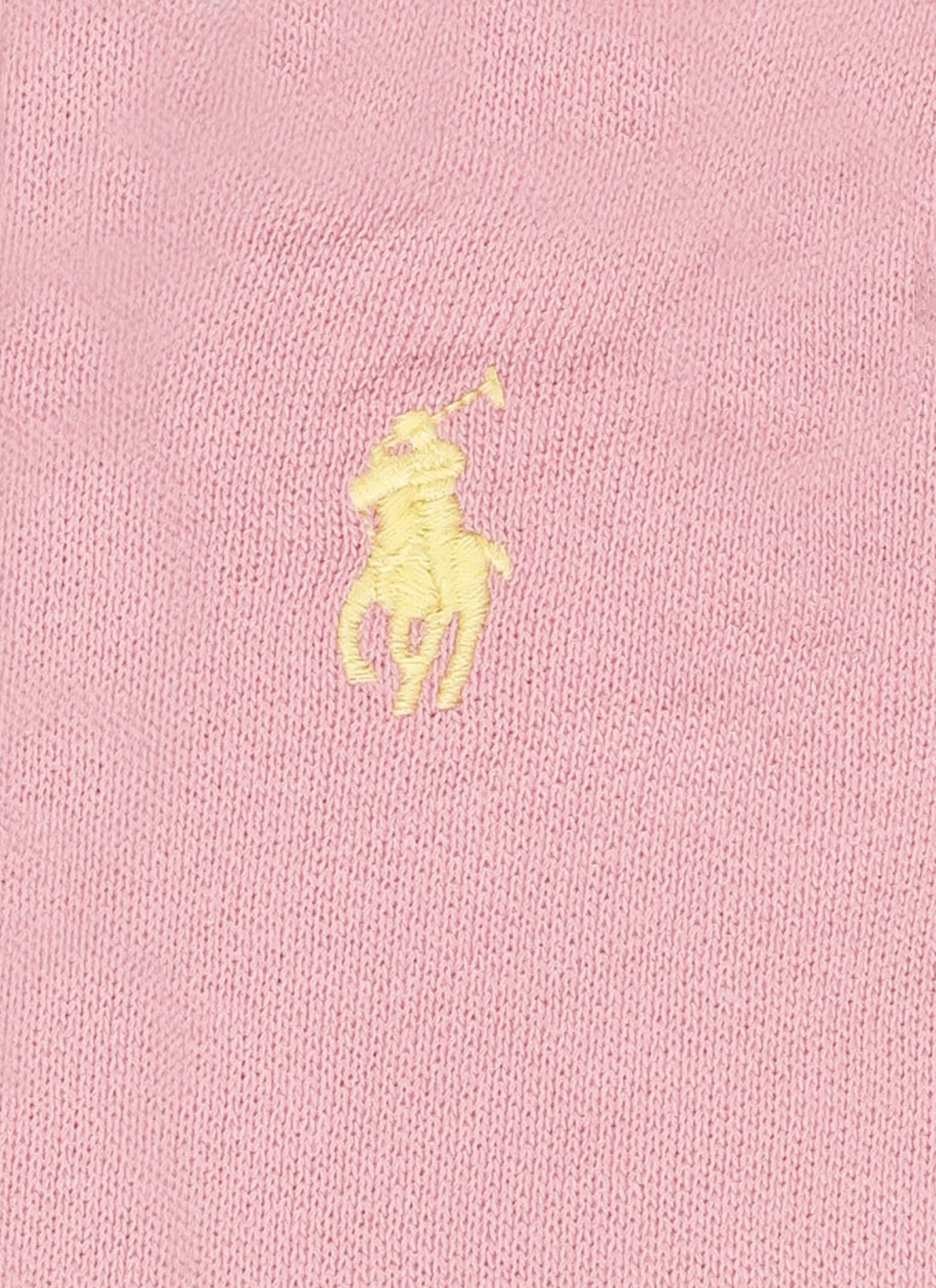 Shop Ralph Lauren Pants With Pony Logo In Pink