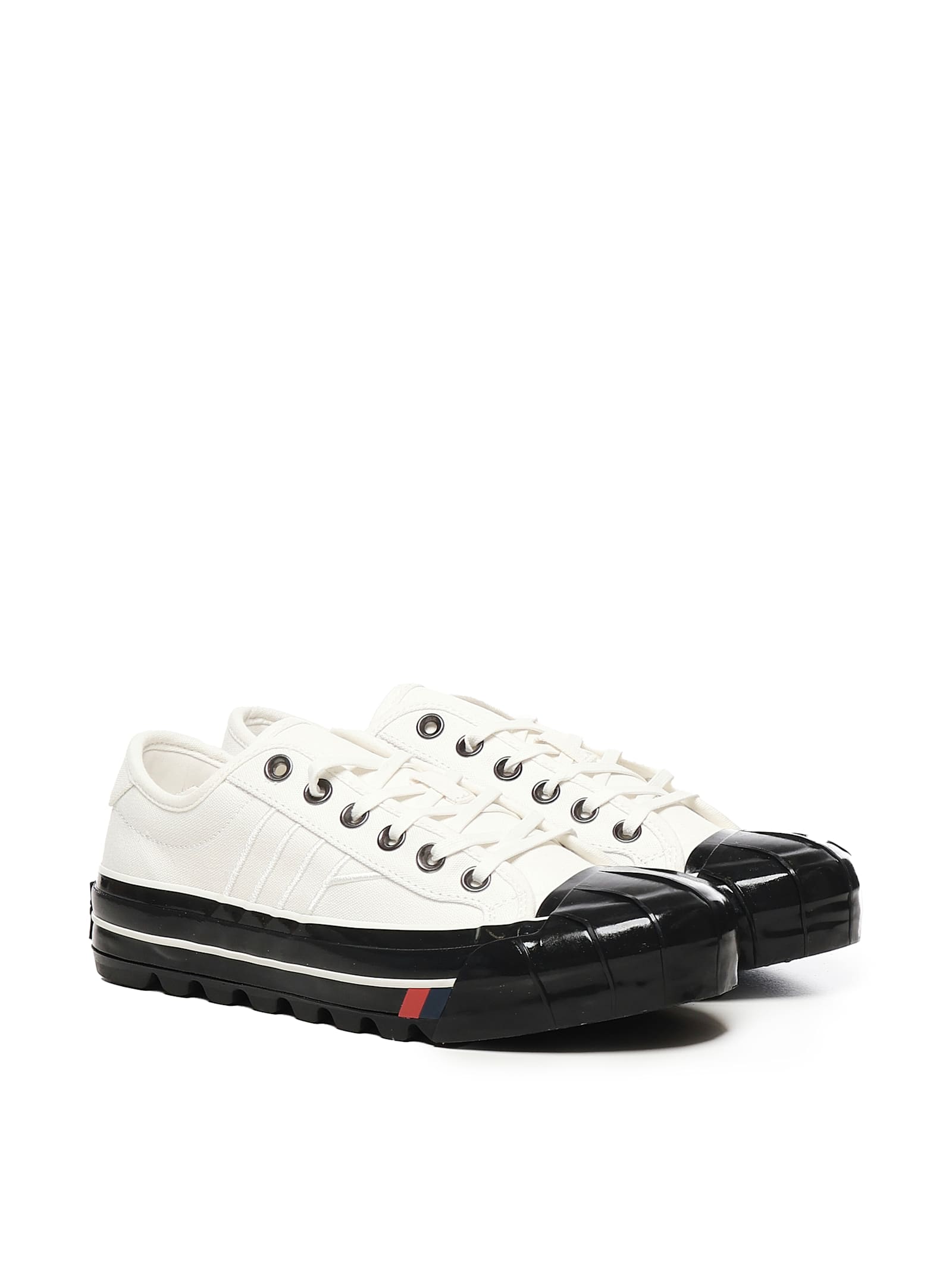 Pro-keds Intrepid Lace-up Rubber-toe Trainers In White
