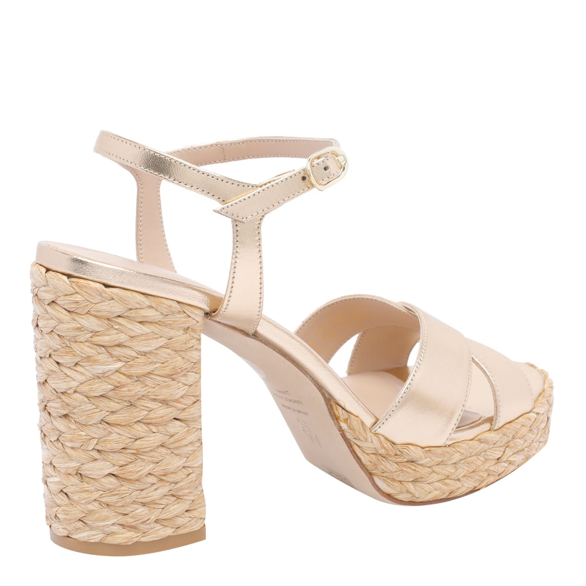 Stuart Weitzman Chunky High Heel Sandals