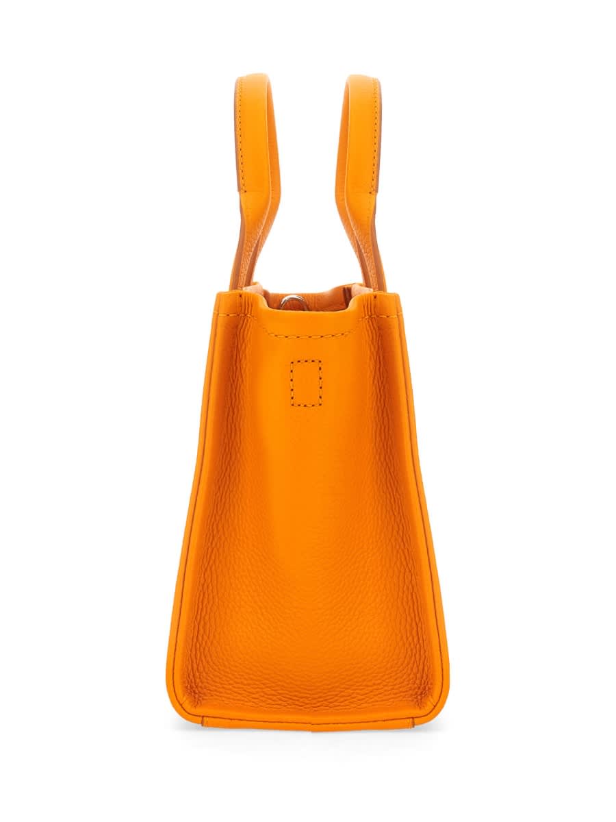 Shop Marc Jacobs The Tote Small Bag In Orange