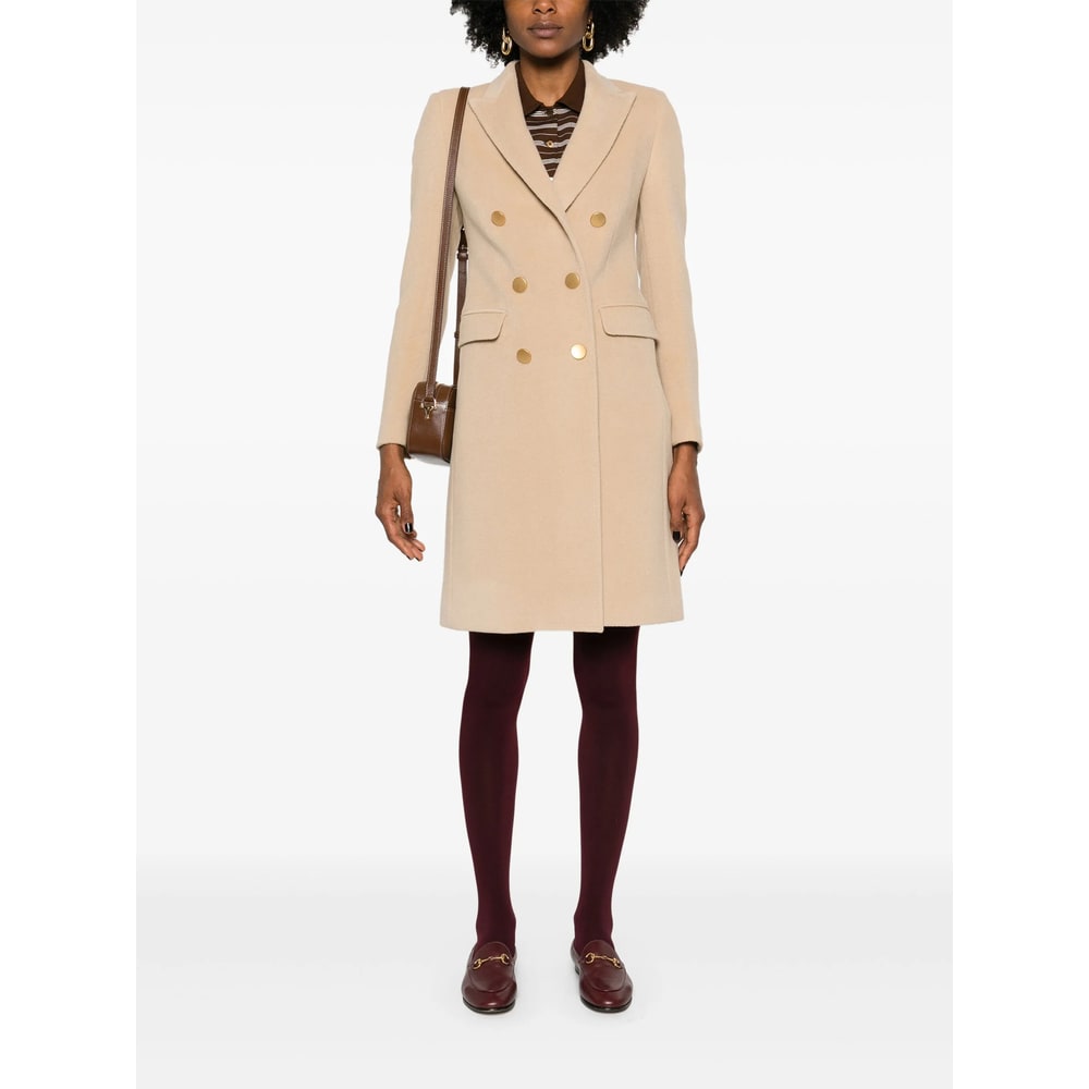 Tagliatore Coats In Neutral