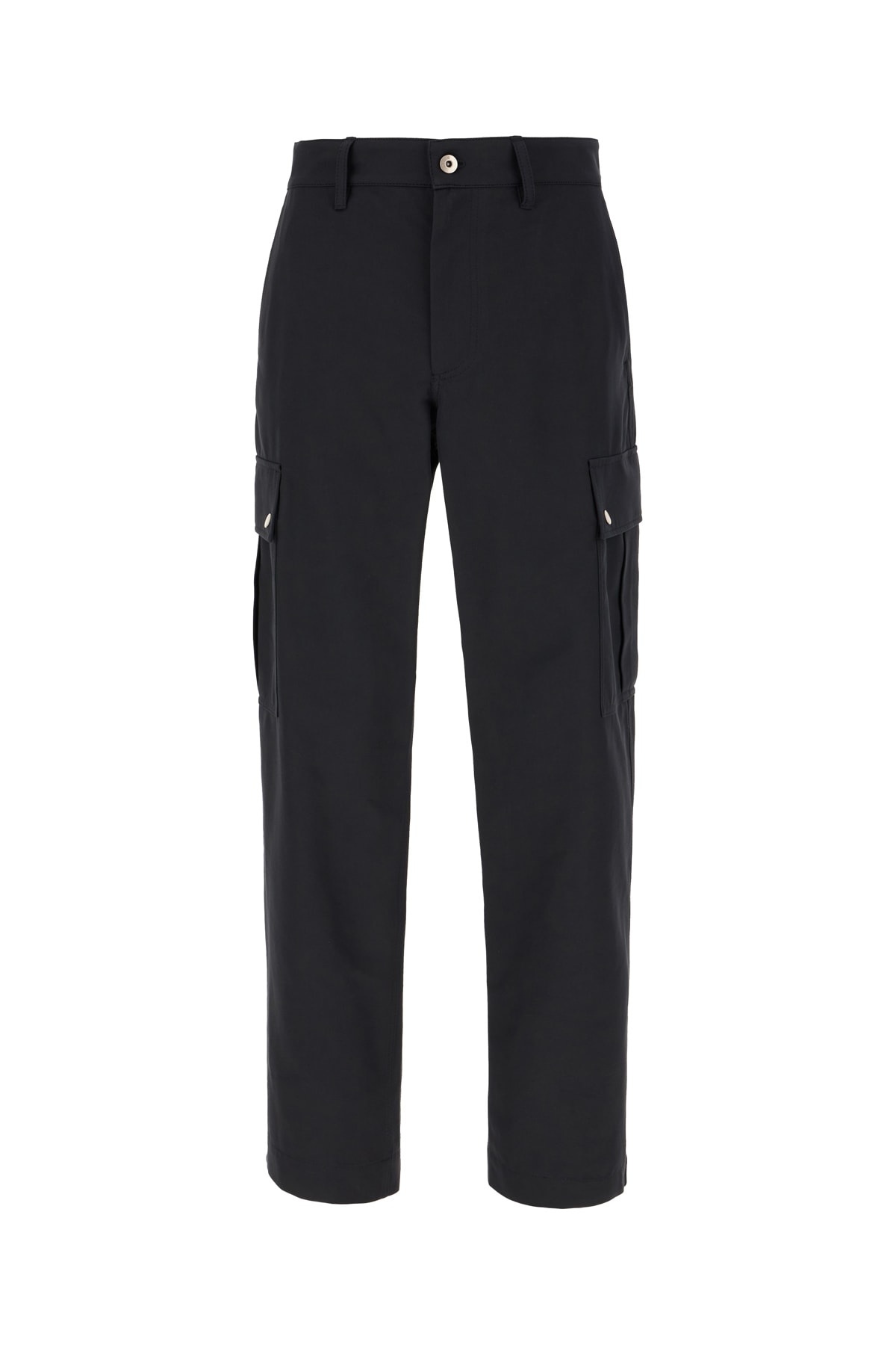 Burberry Black Stretch Cotton Blend Pants