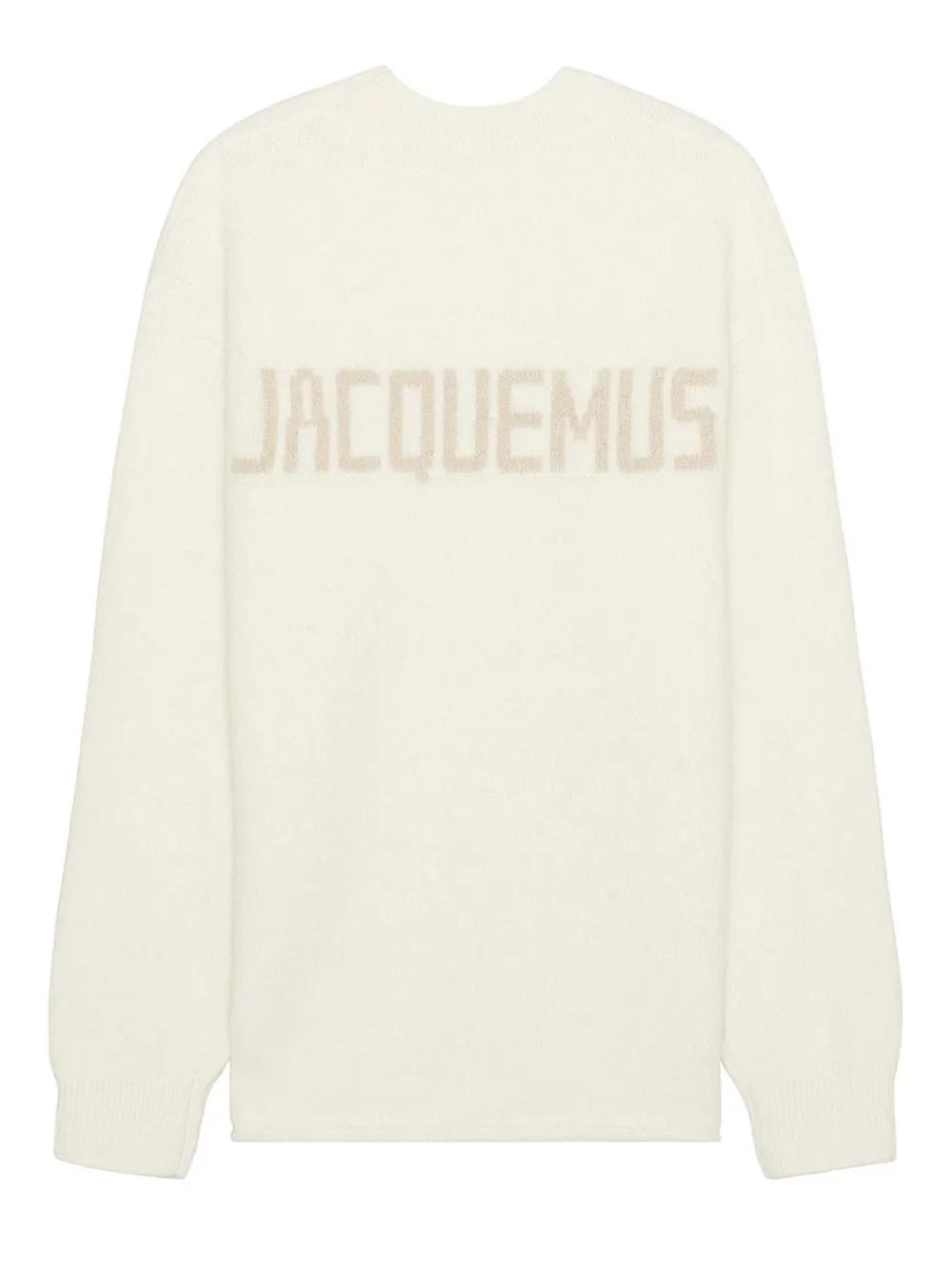 Shop Jacquemus Le Pull In Beige