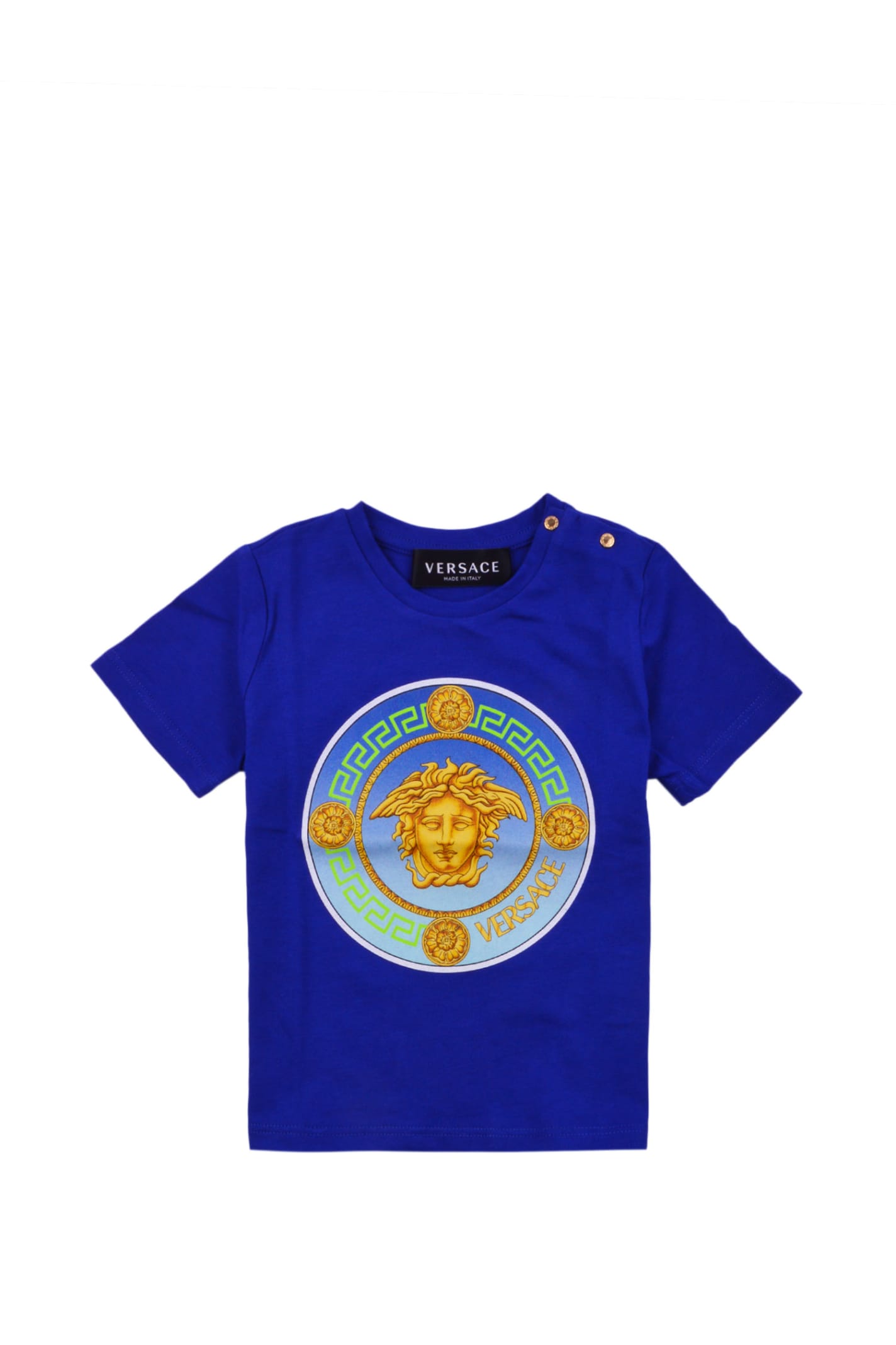 Versace Medusa Logo Cotton T-shirt