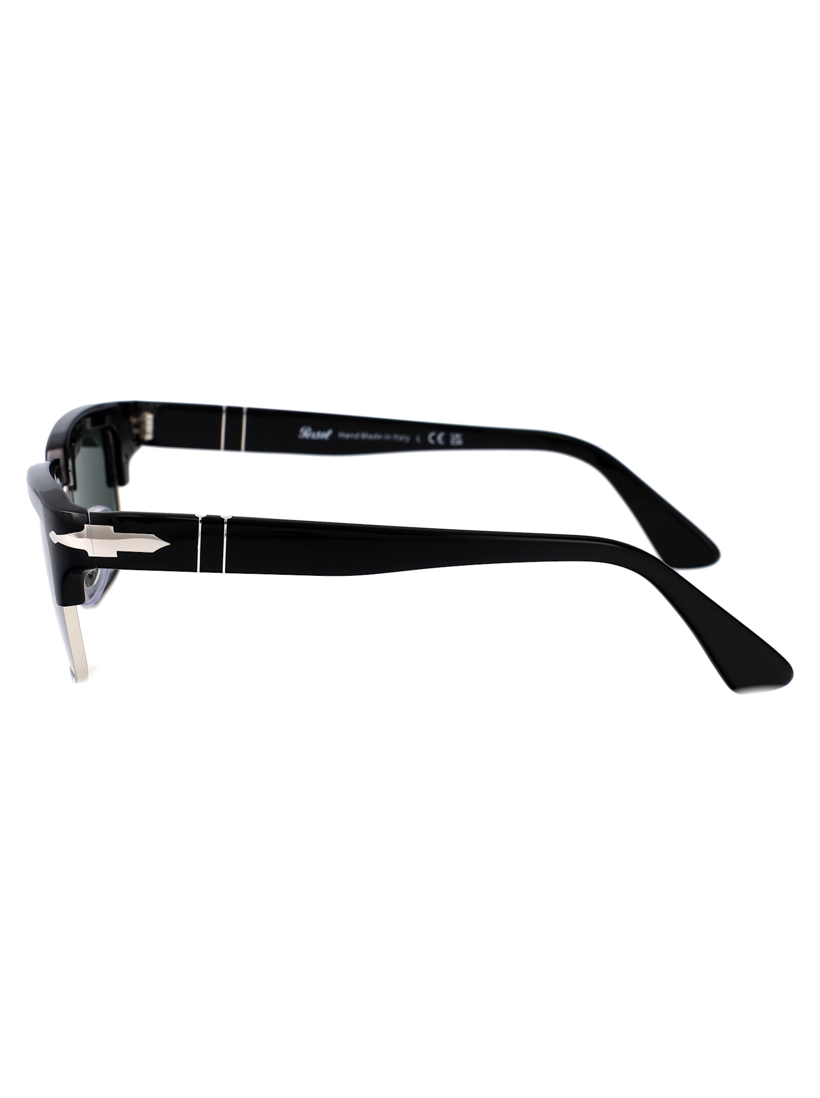 Shop Persol 0po3354s Sunglasses In 95/31 Black/silver