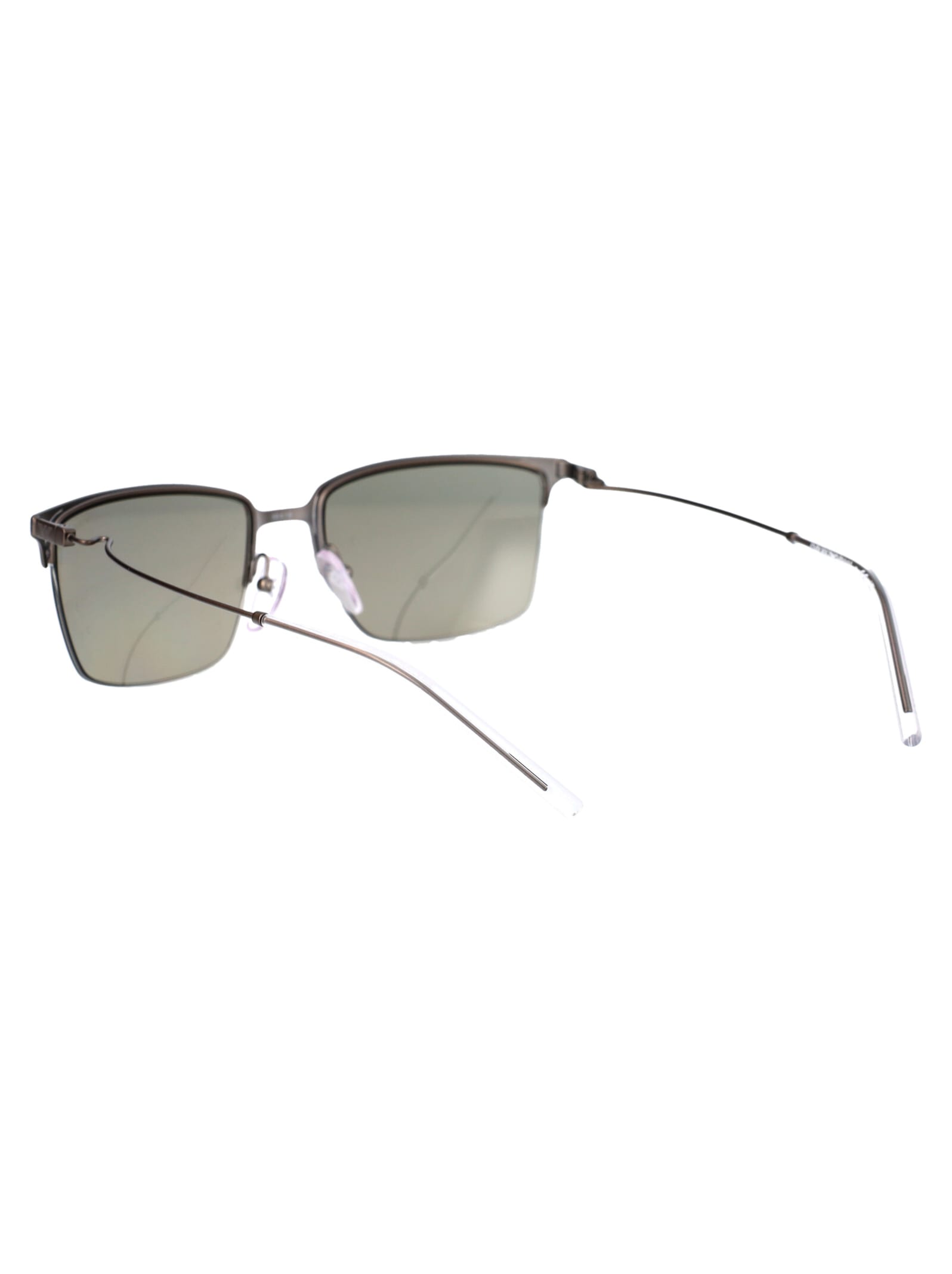 Shop Emporio Armani 0ea2155 Sunglasses In 3003/3 Matte Gunmetal