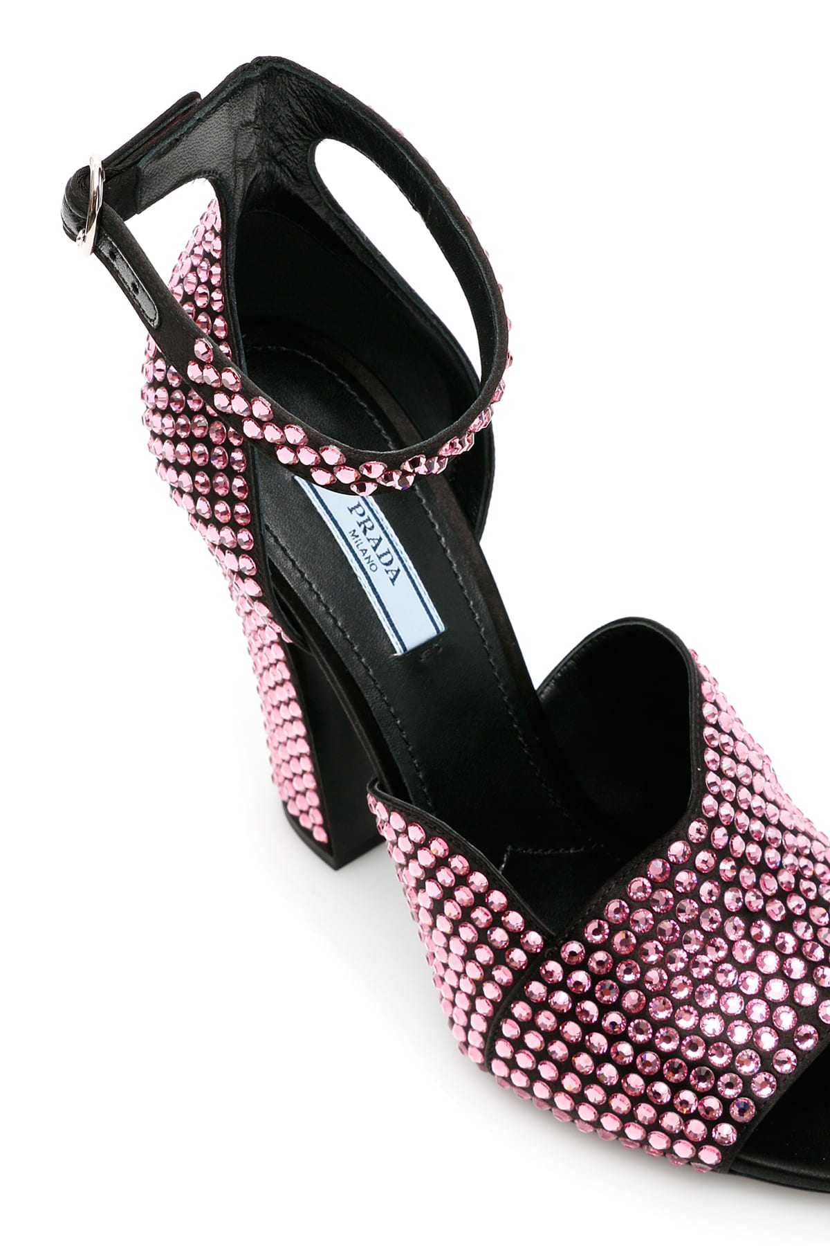 prada crystal sandals