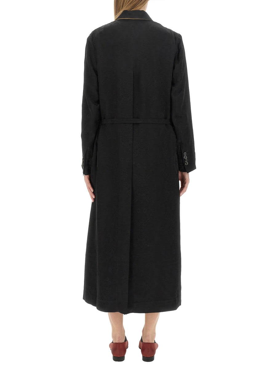 Shop Uma Wang Callie Coat In Black