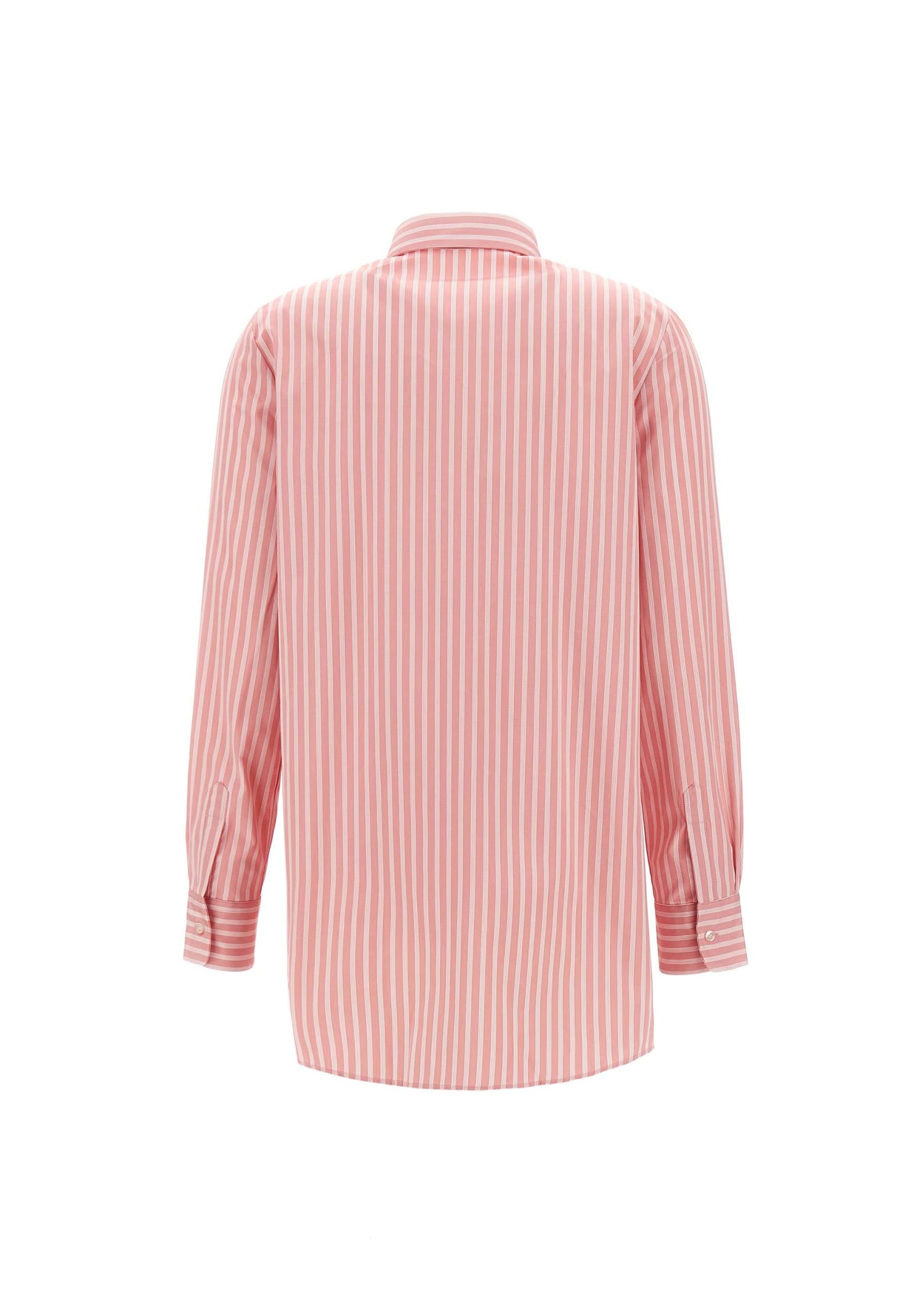 Etro Silk And Cotton Shirt In Pink