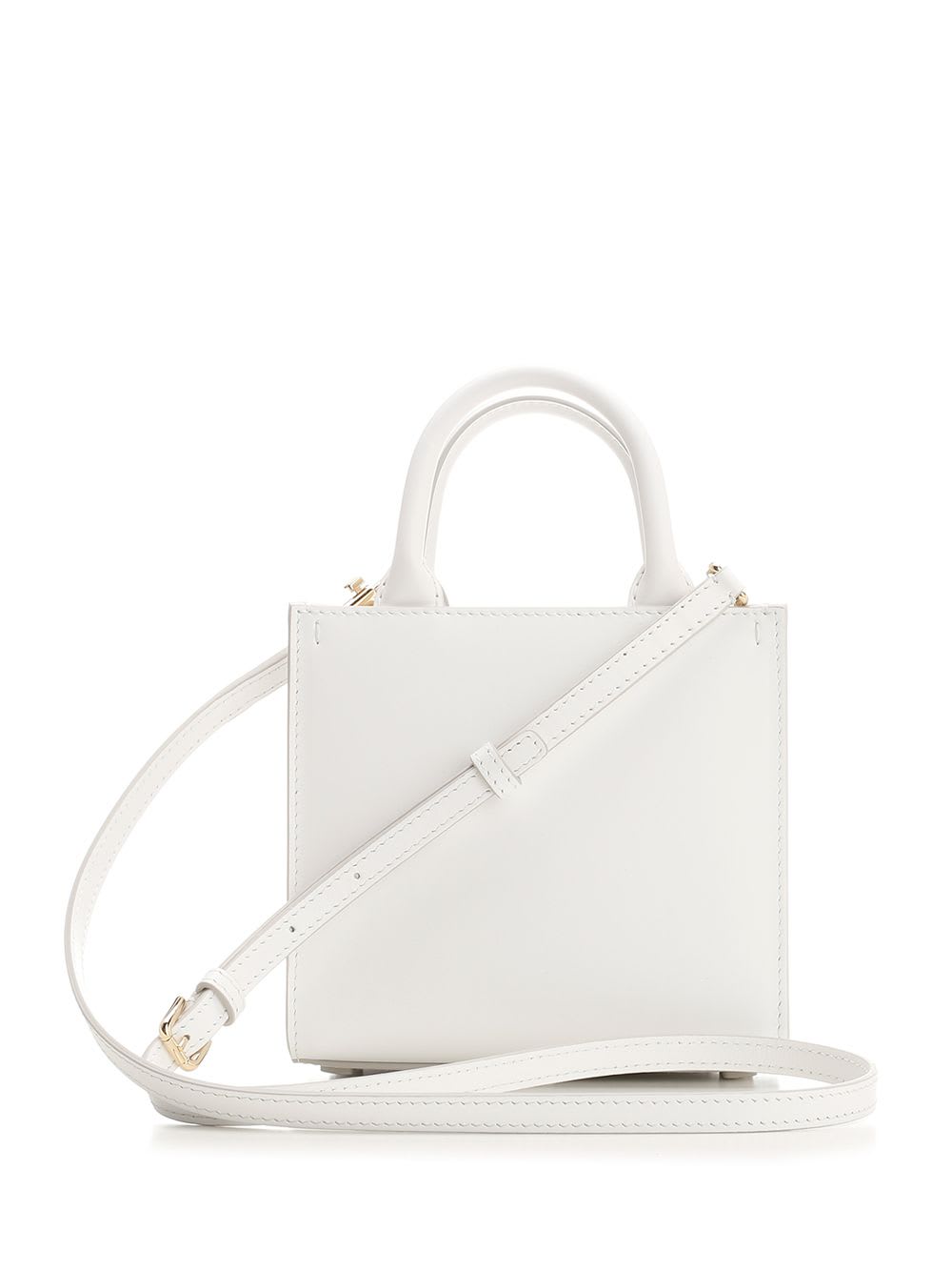 Shop Dolce & Gabbana Dg Daily Mini Shopping Bag In White