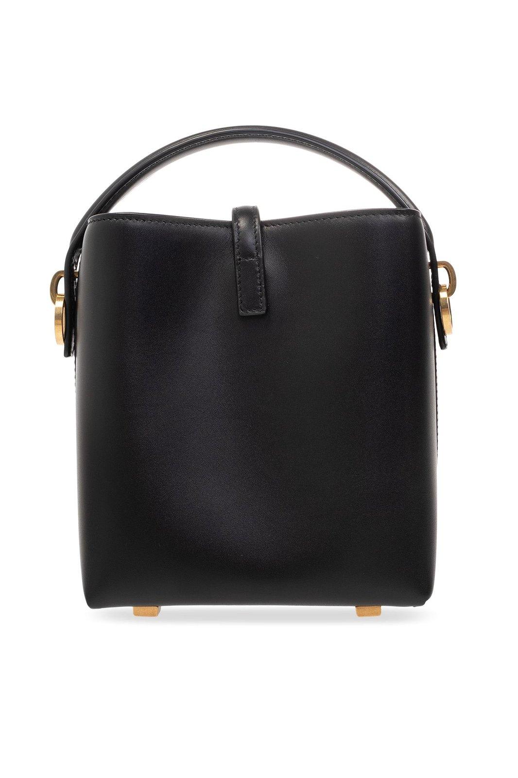 Saint Laurent Le 37 Mini Tote Bag In Black
