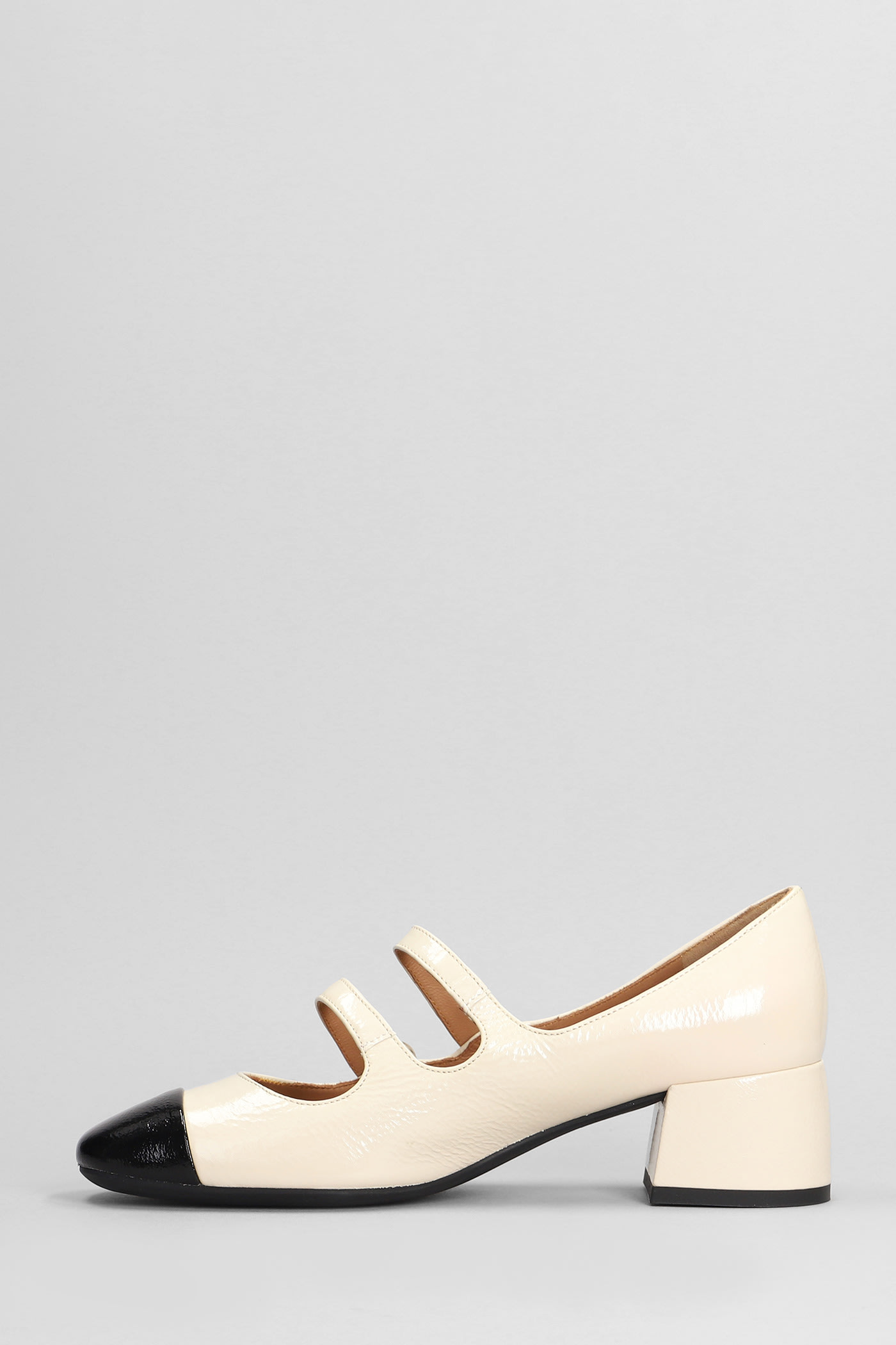 Shop Roberto Festa Aura Pumps In Beige Leather