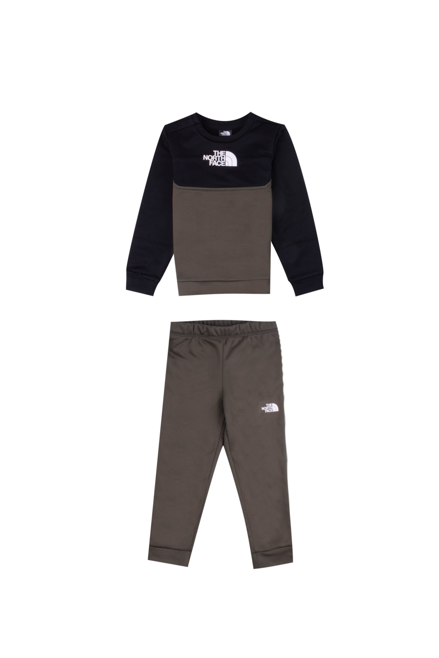 The North Face Sweatshirt And Sweatpants With Logo Patch