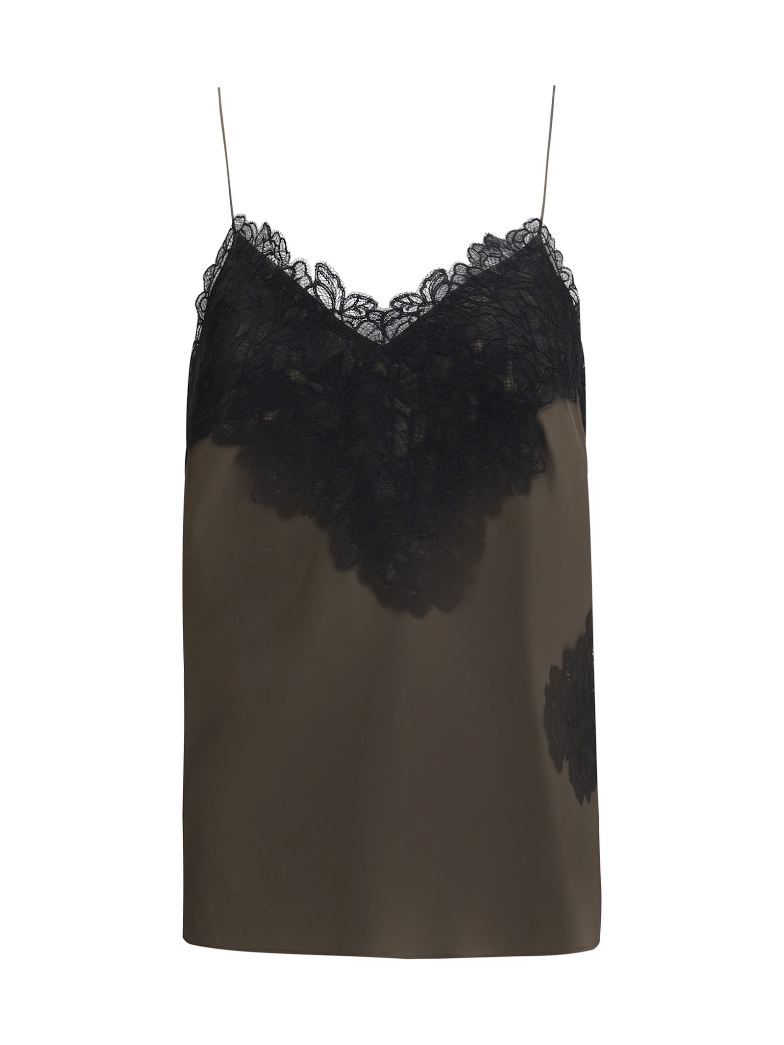 Shop Rohe Silk And Lace Top