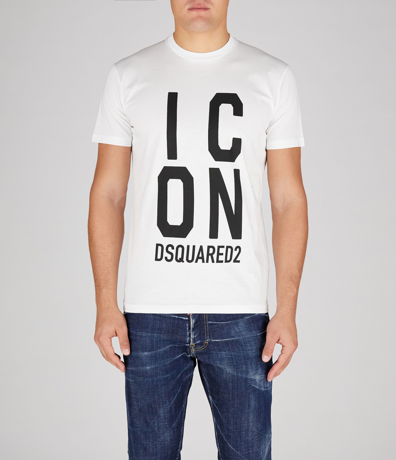 Shop Dsquared2 T-shirts In White