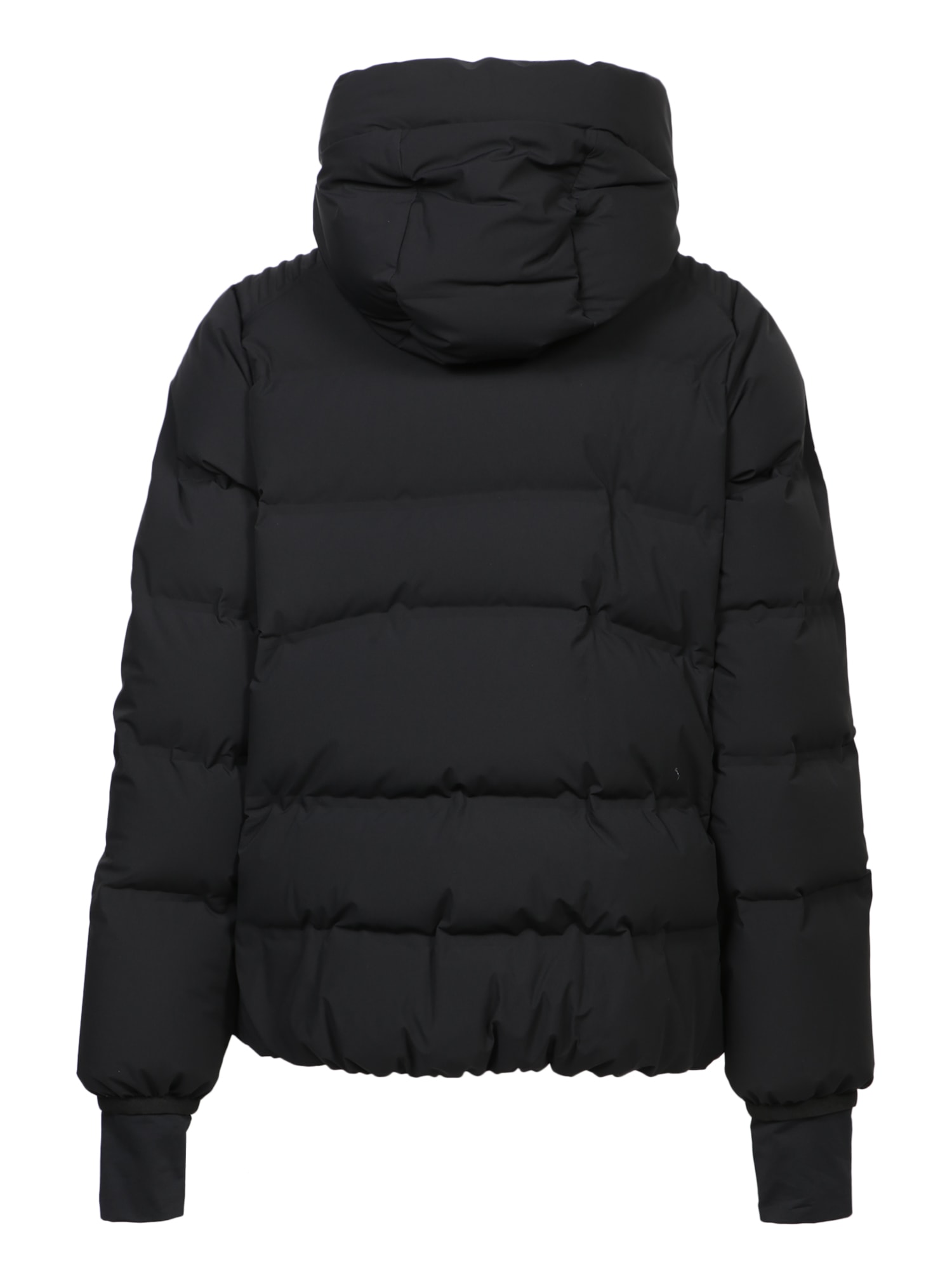 Shop Moncler Suisse Black Jacket